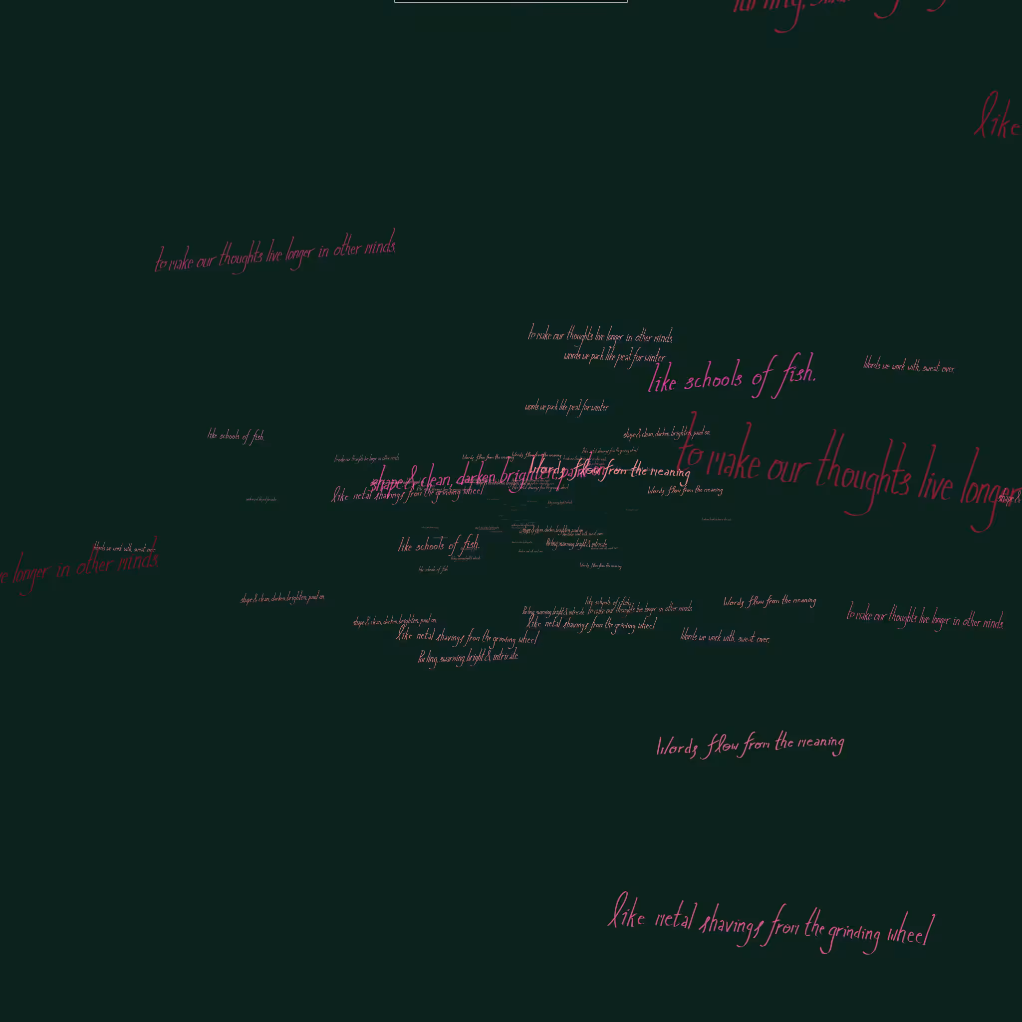 Wordflow #24