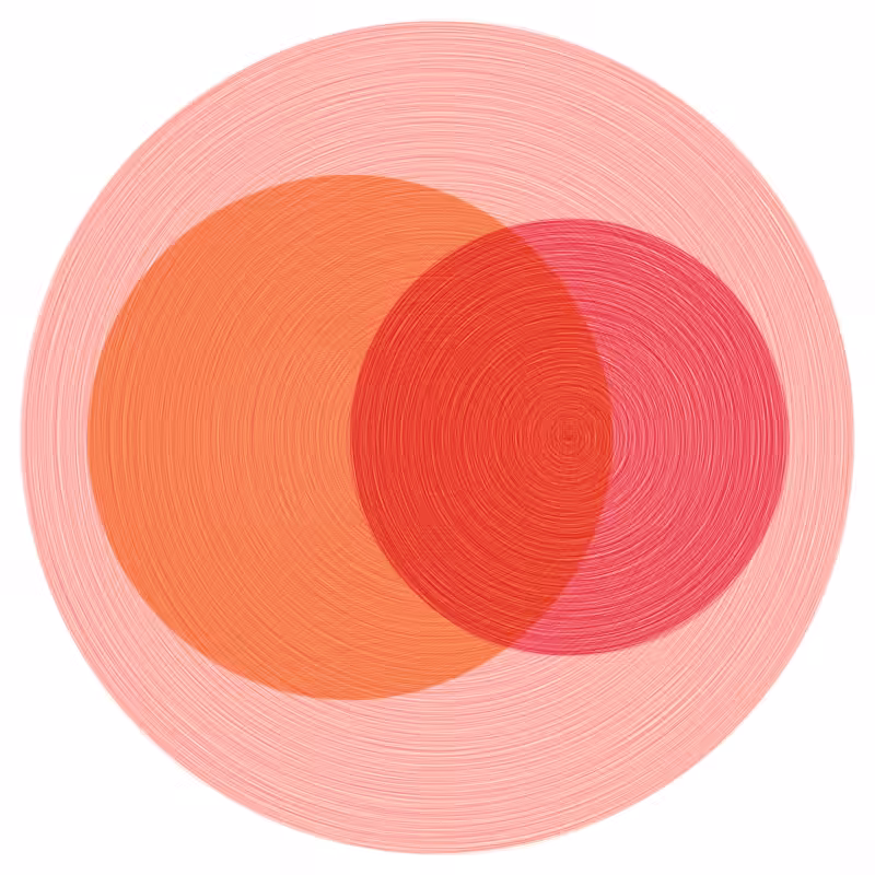 Brushed Circles #19