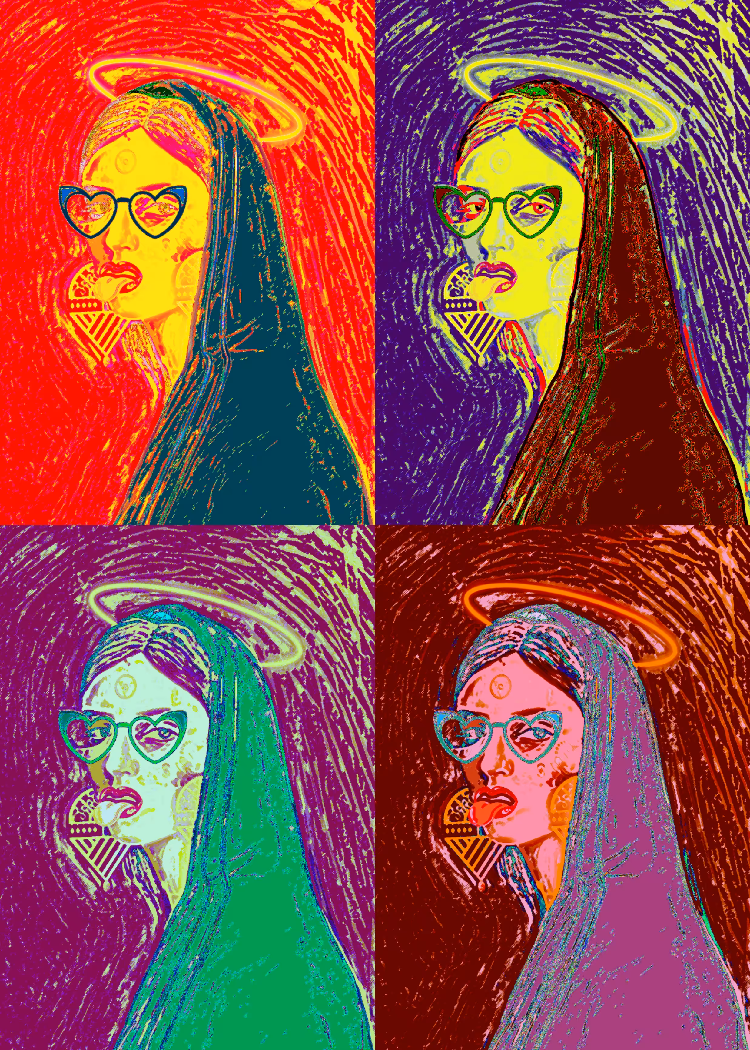 Nuns (Popart)