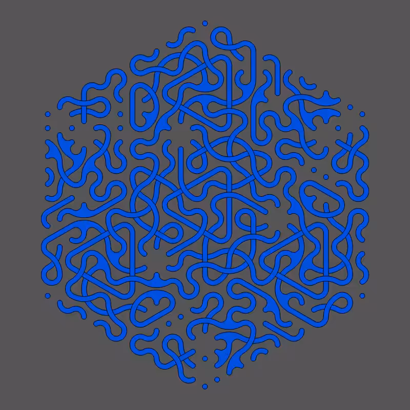 Threefold Symmetry - Dark Variations #386