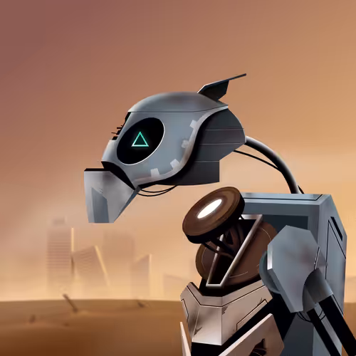 Savage Droids: COMMUNITY Communications Droid B-0089