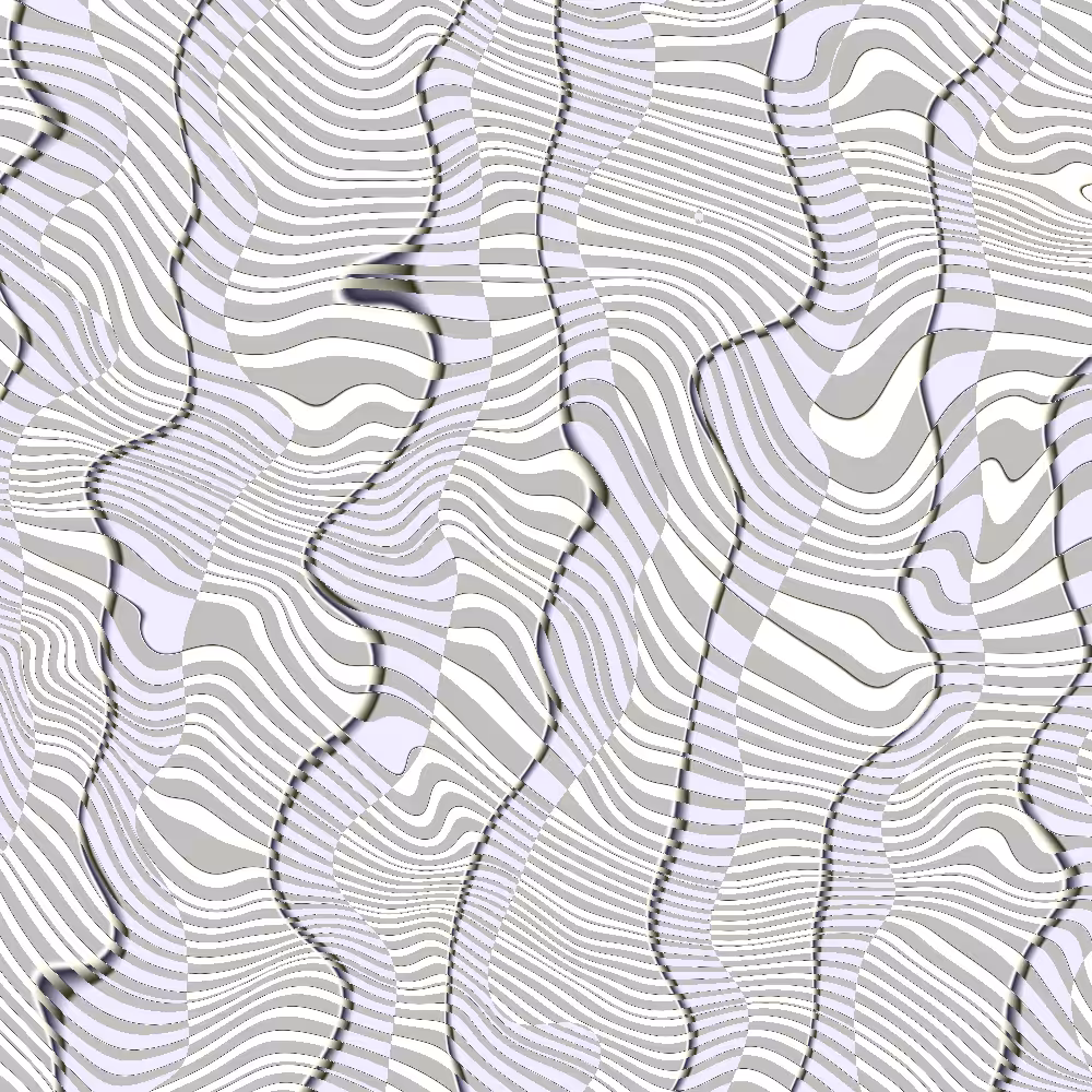 Tangled Stripes of Joy #5