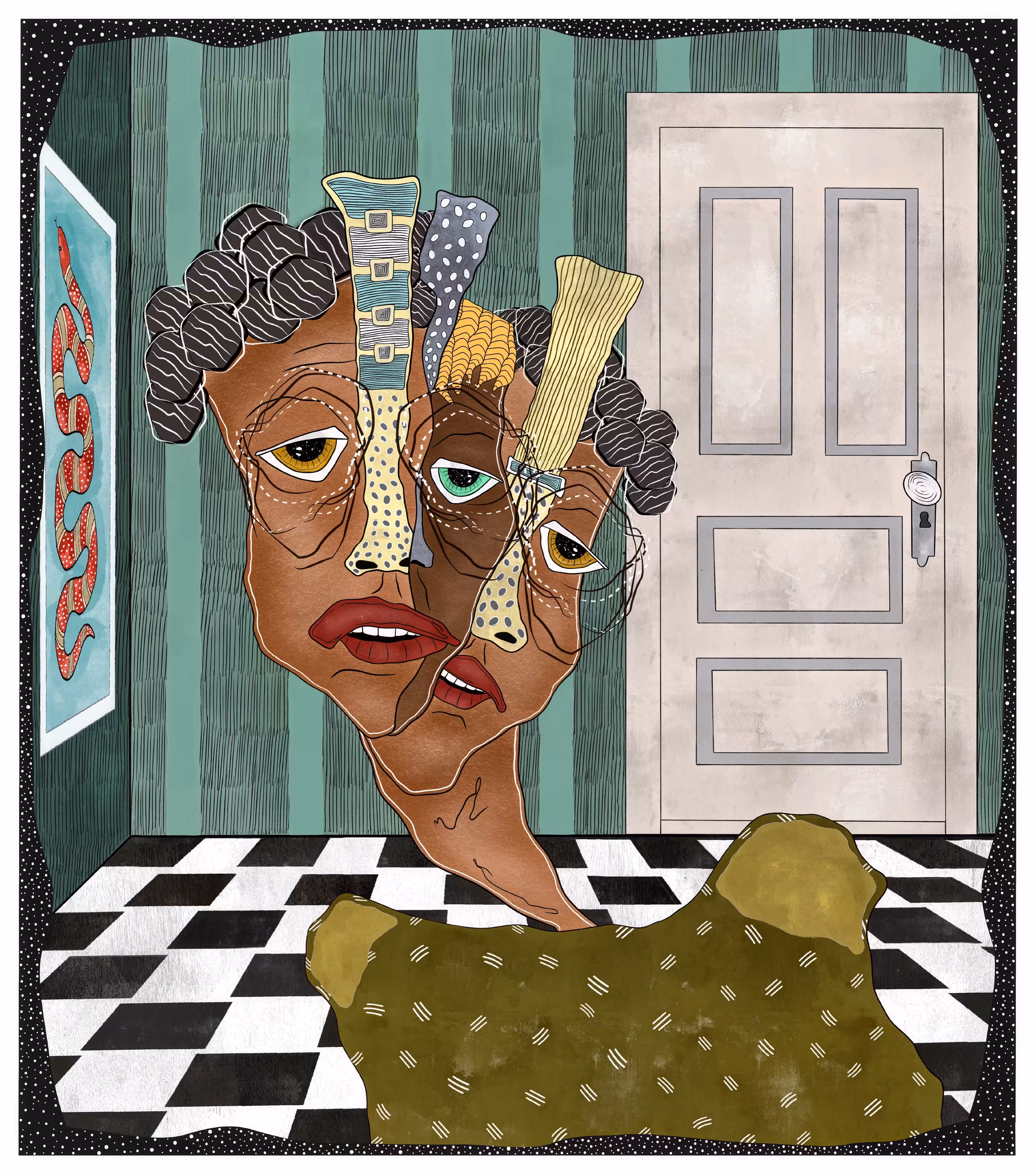 ''Living Behind the Mask''