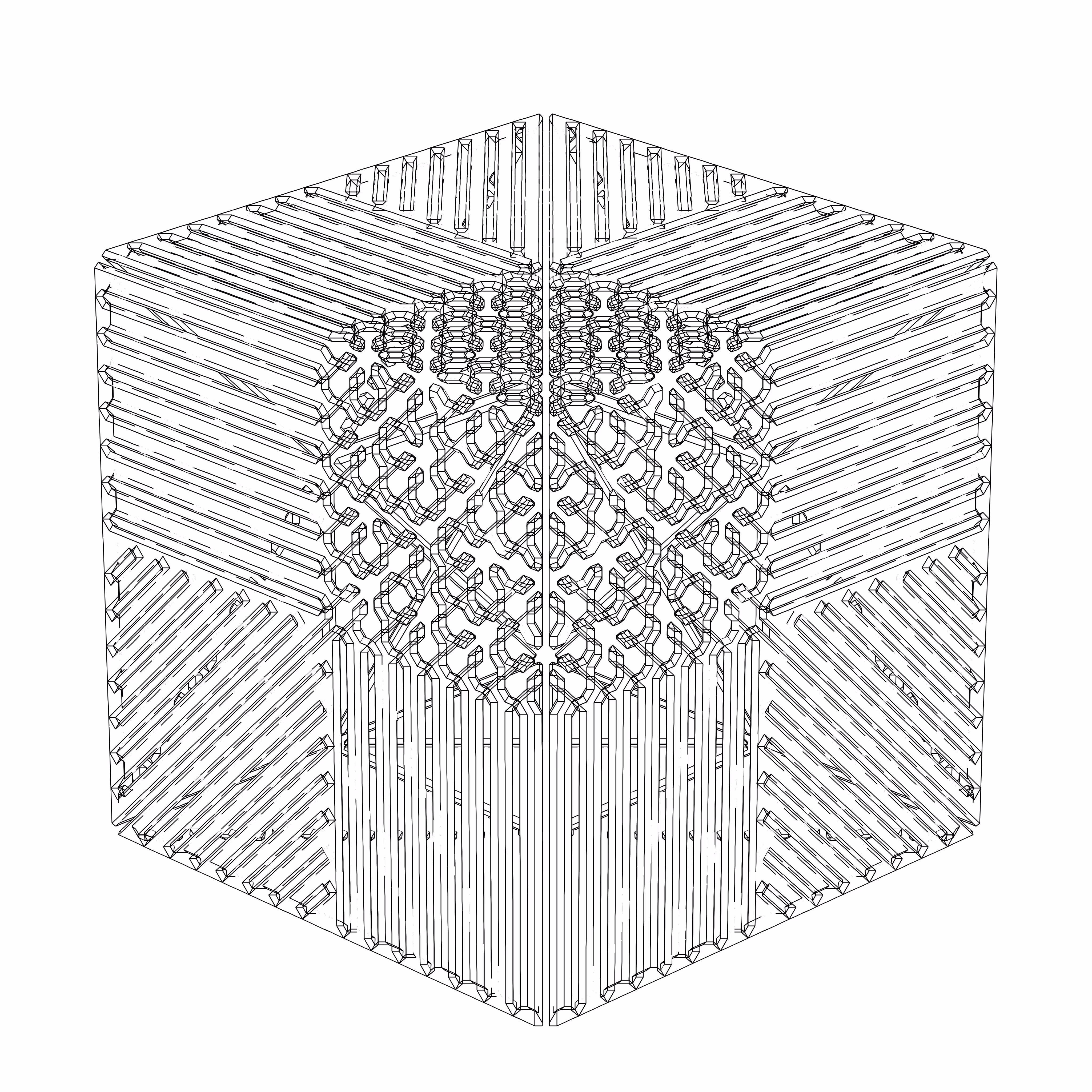 LL21 Alien Art Cube #576