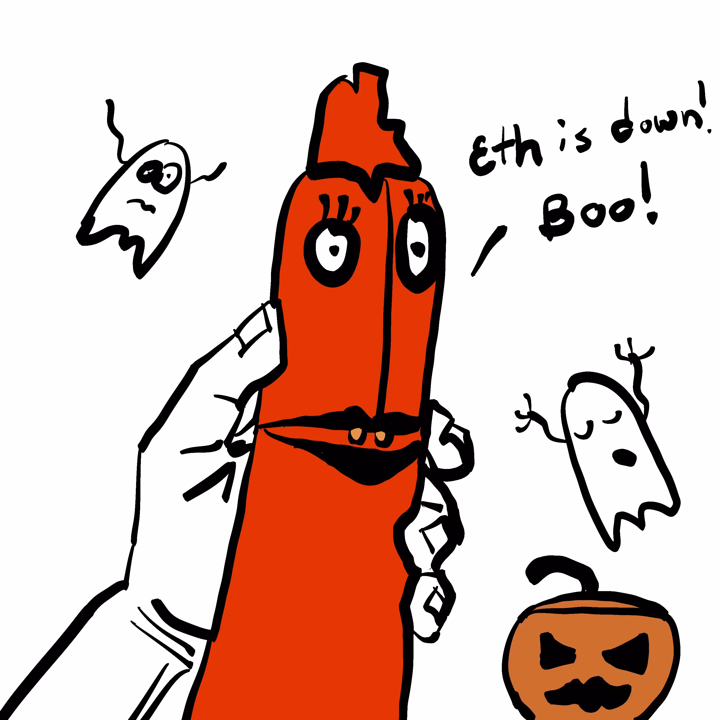 Halloween zucchini