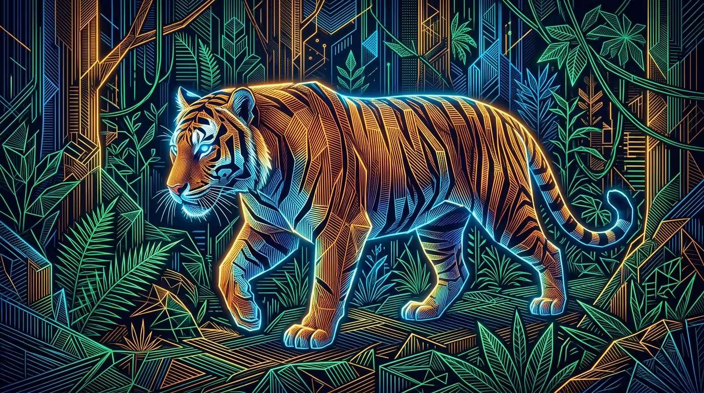 crystalline tiger