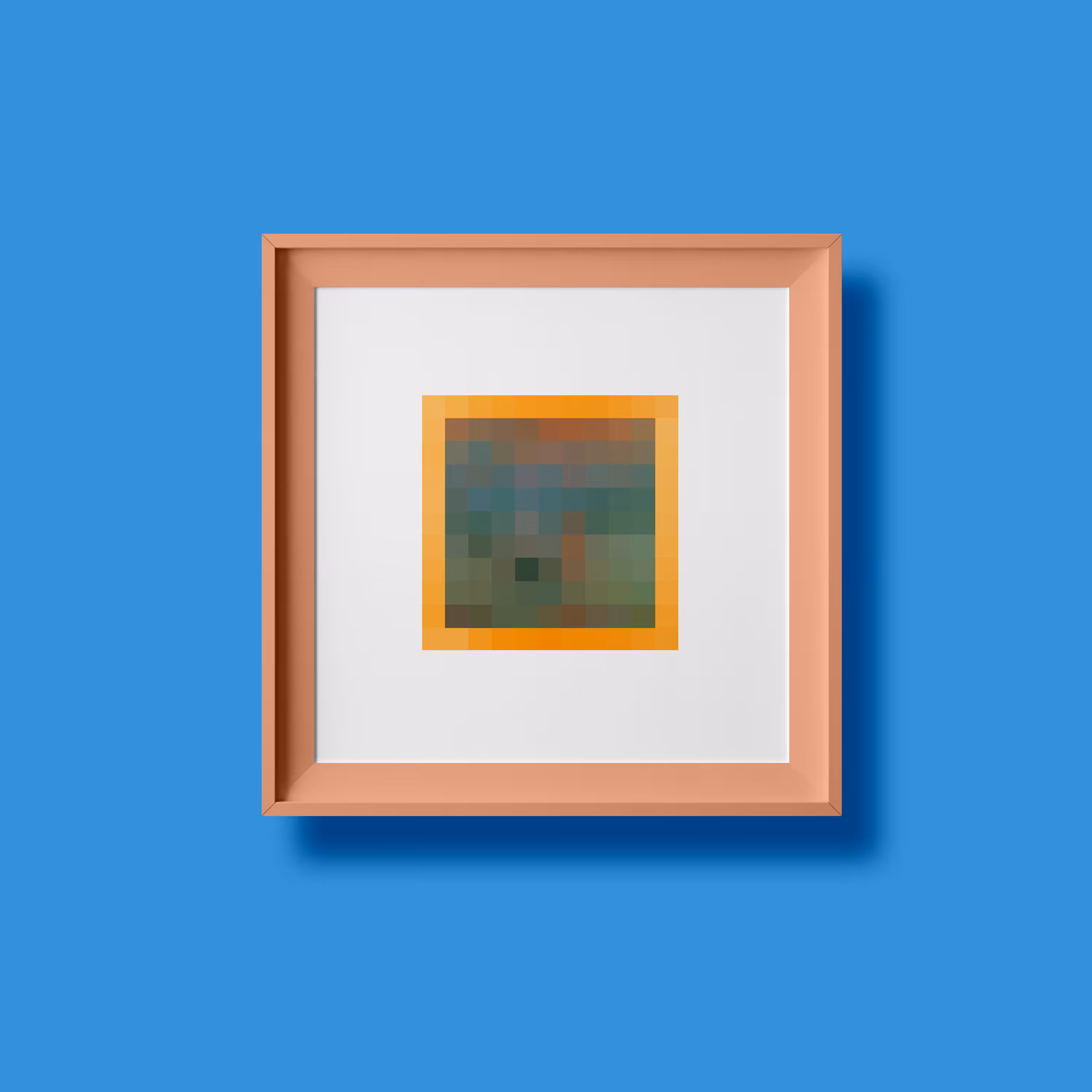 89 Pixels: Claude Monet - Impression, Sunrise