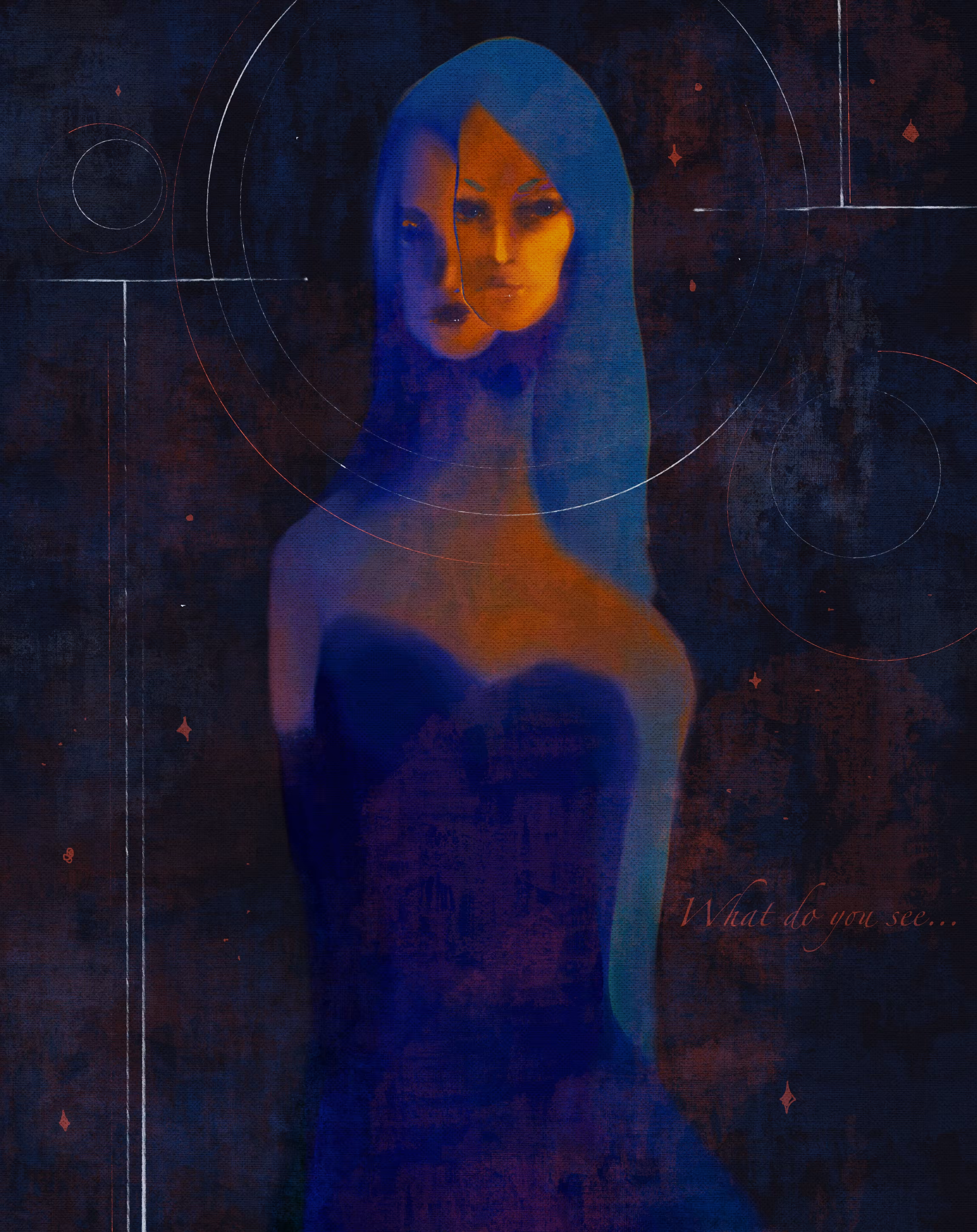 The night suits her