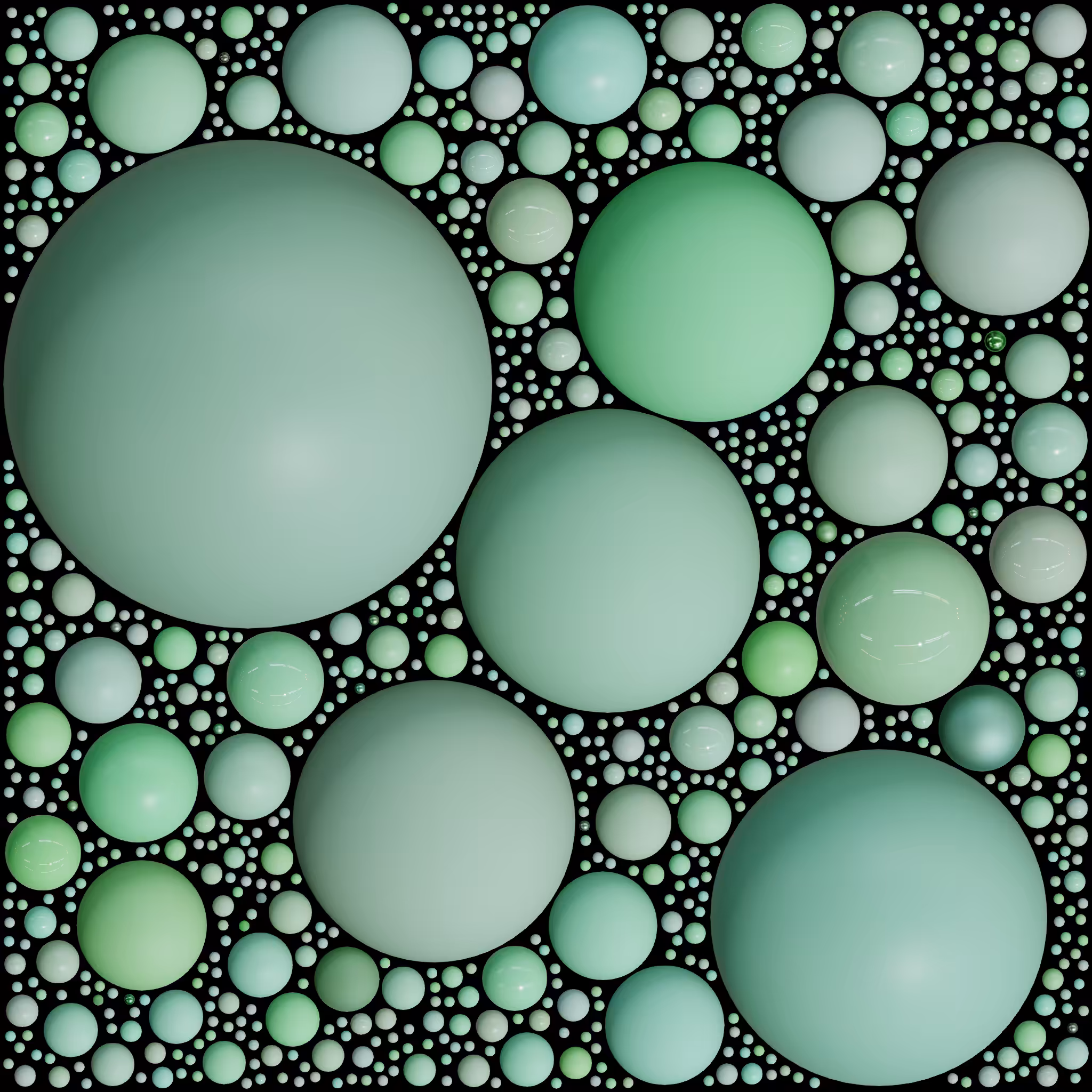sphere/packed #16