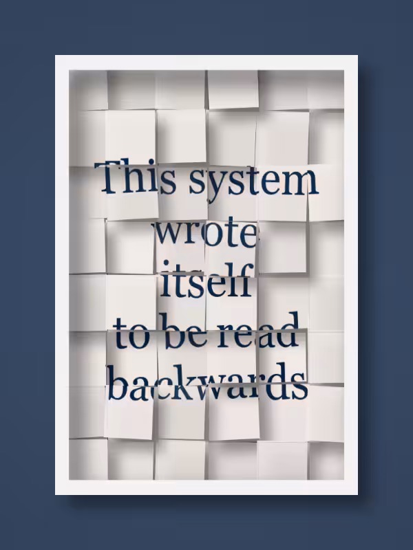 The Metaphor Machine #15003