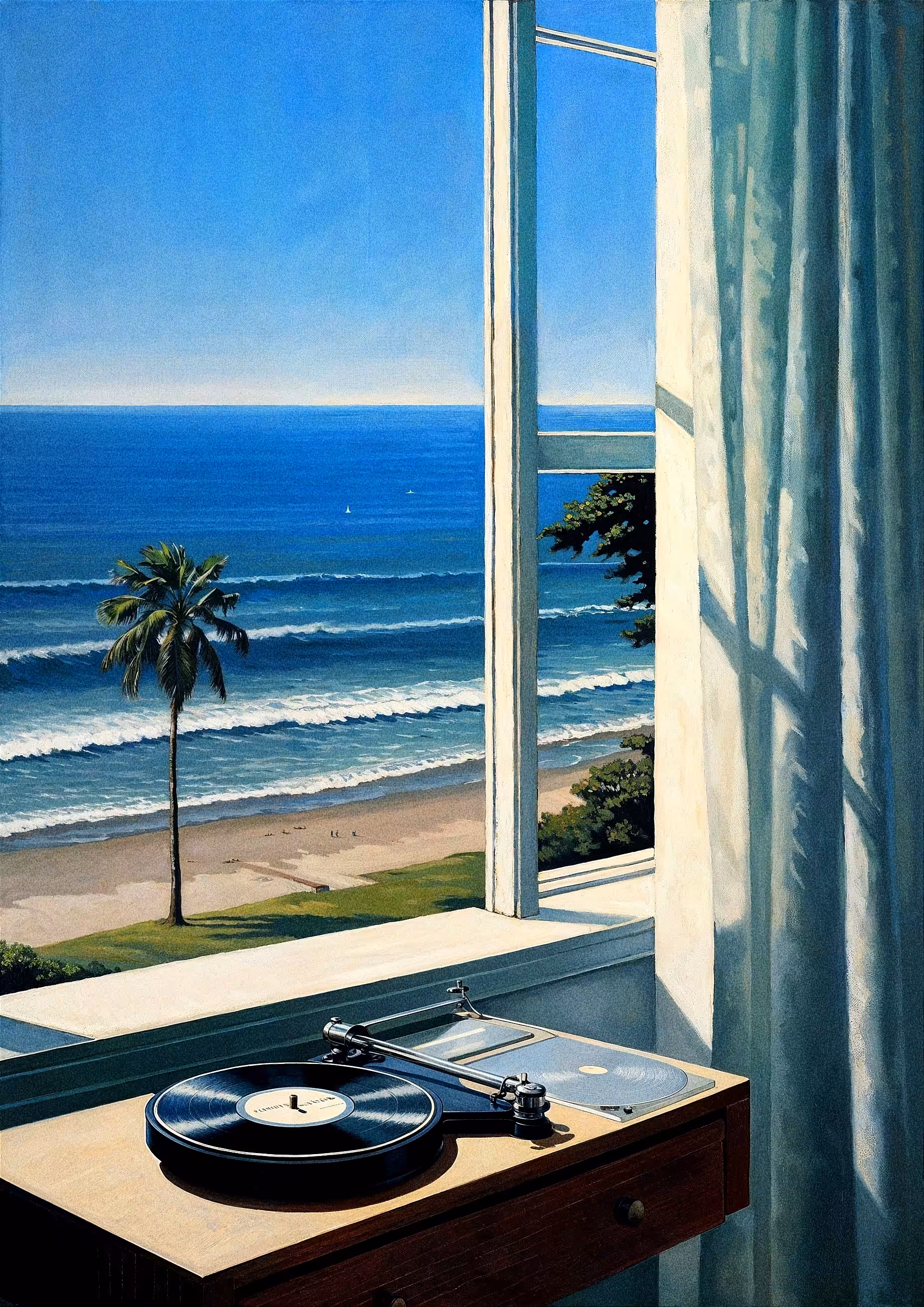 vintage , landscapes , vibes : Serenity of the Pacific 
