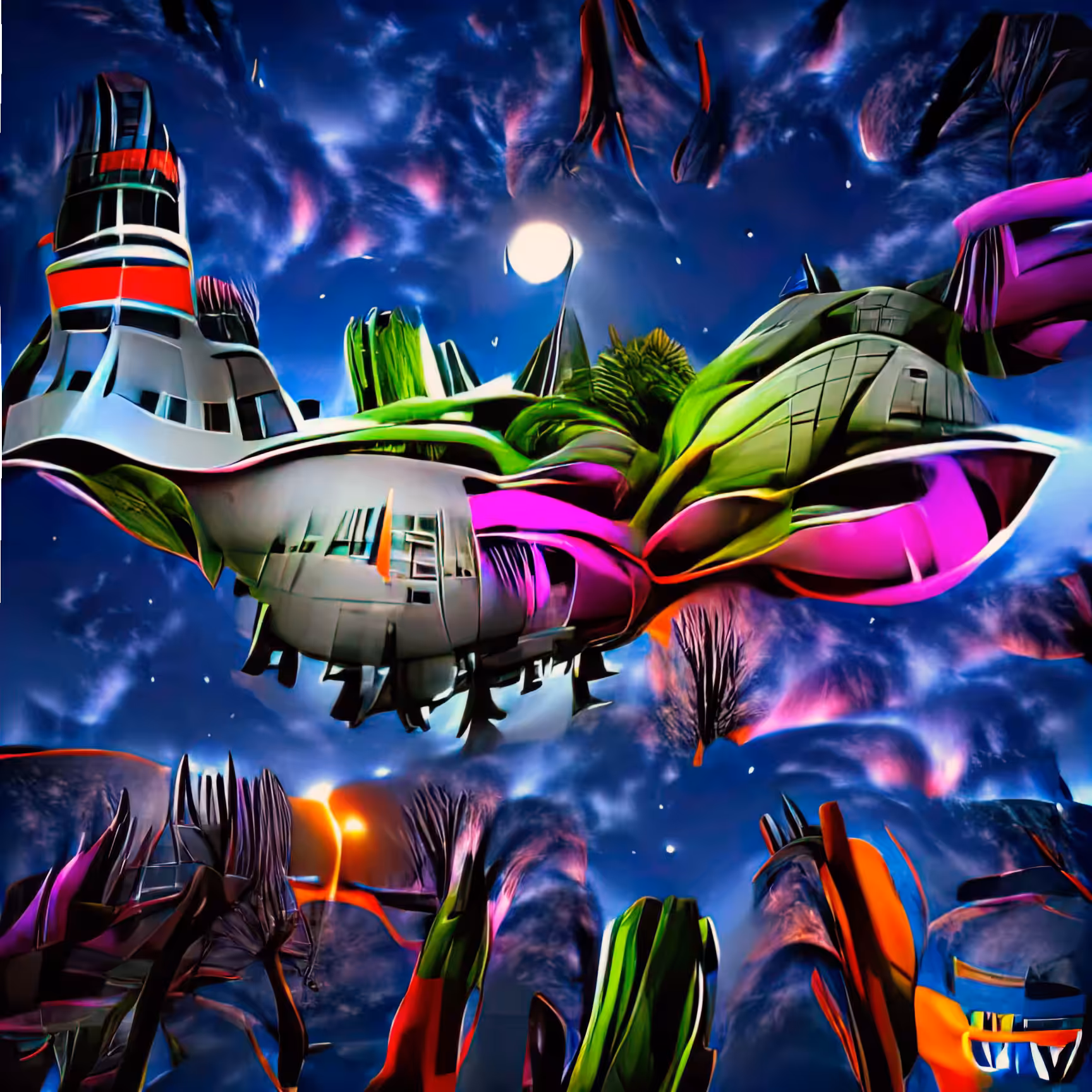 Anne Spalter AI Spaceships: Future Plants Research 260/501