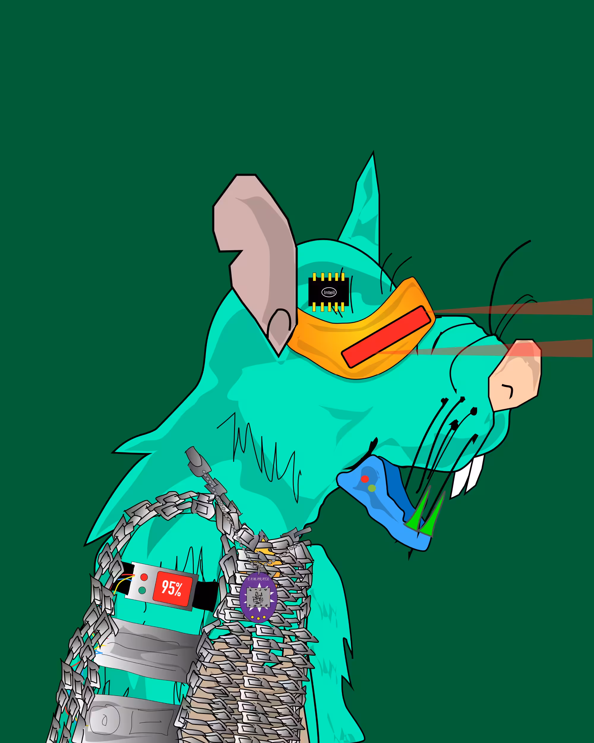 🤖 Cyborg RATZ 🐀 #487