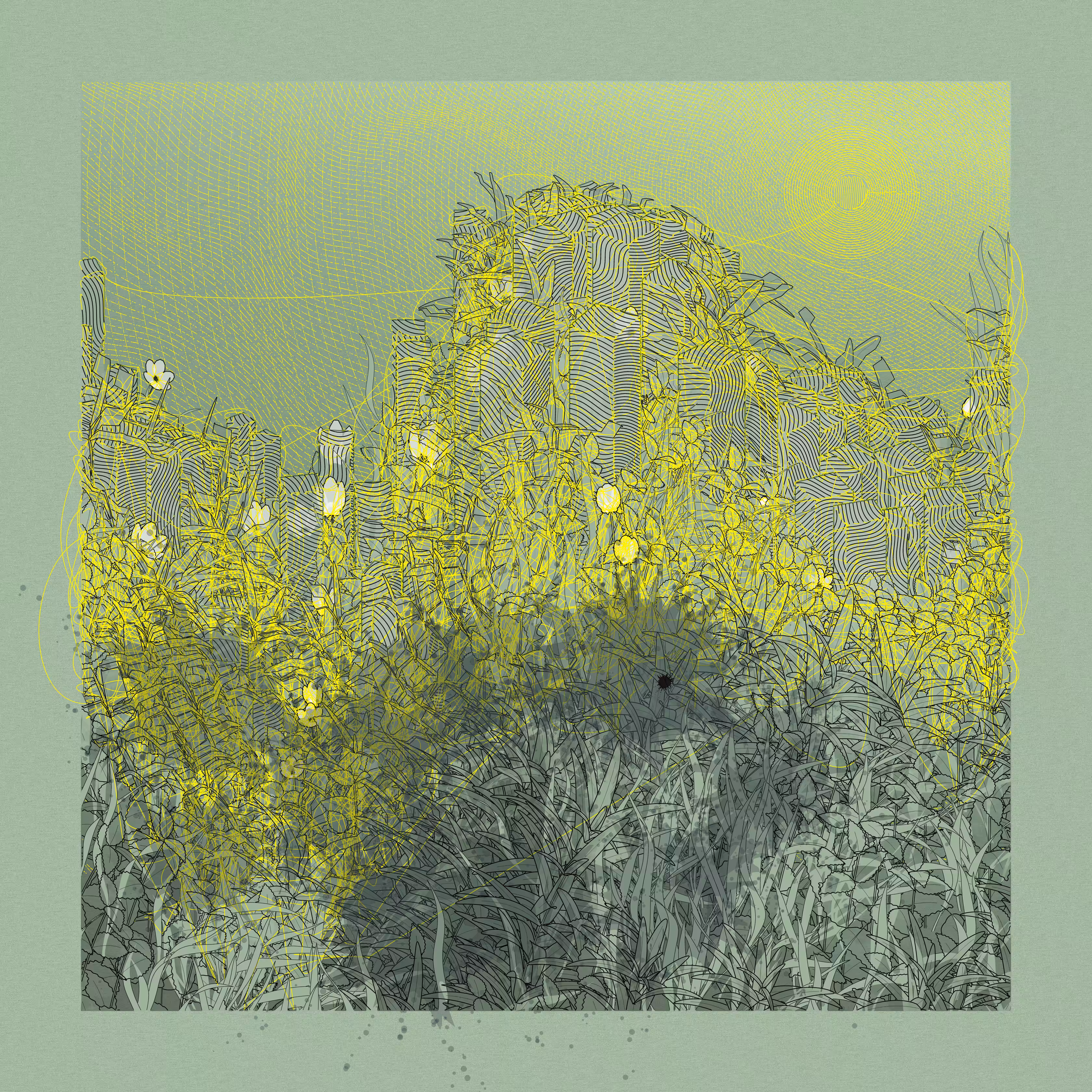 Landscape with Carbon Capture #7401