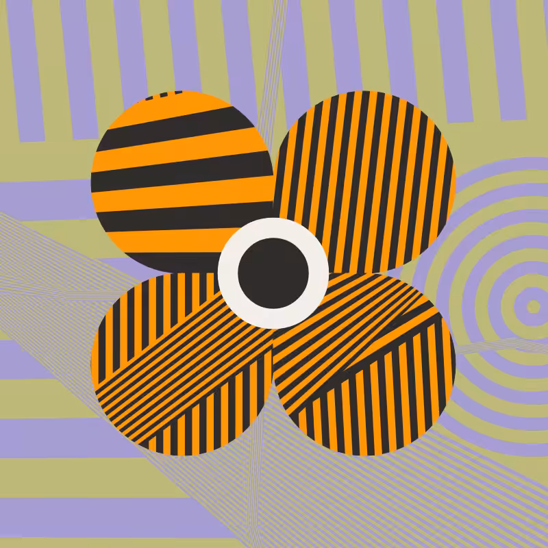 Dazzle Bloom: Big Orange #58
