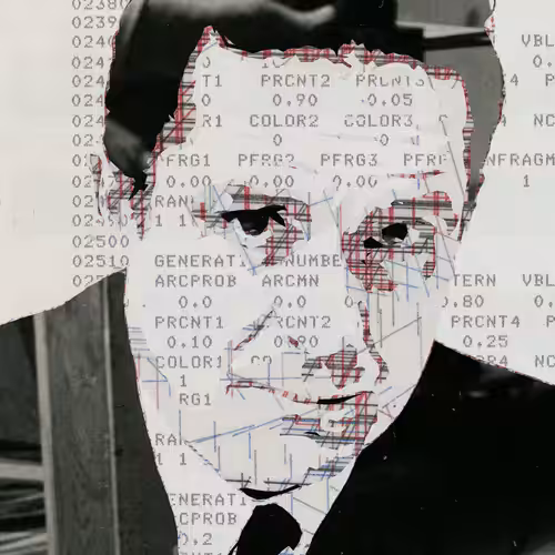 THE GENERATIVE PORTRAIT COLLECTION OF ROBERT MALLARY: Generative Portrait of Robert Mallary #1137