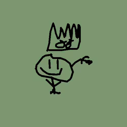 Basquiat Doodles: Basquiat #4803