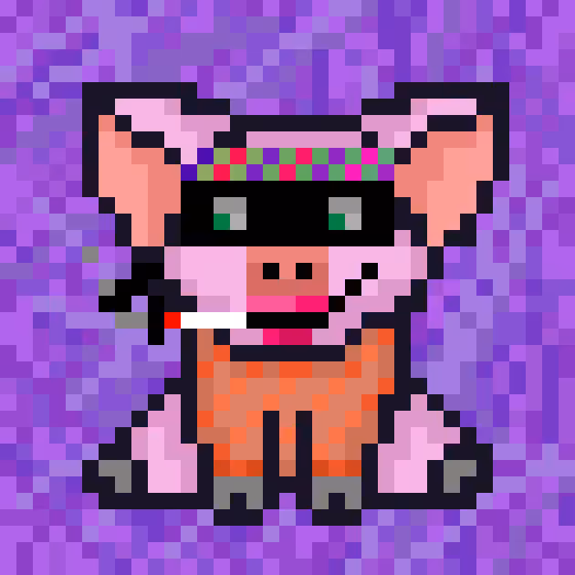 Punk Pig #00145