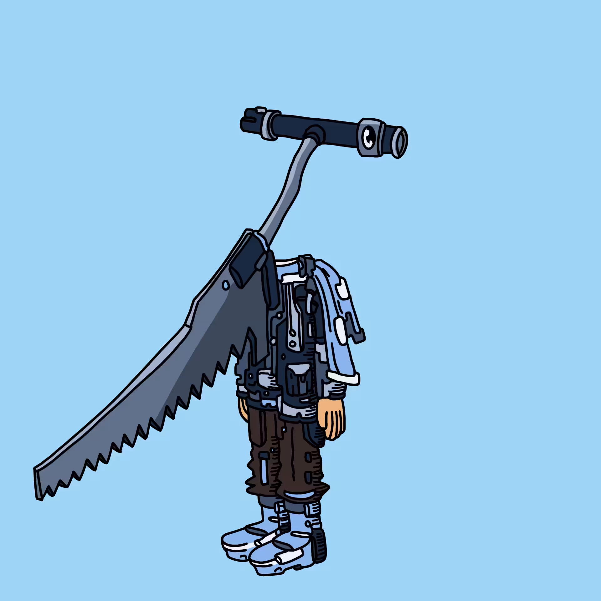 Icecutter one eyed guy #00252