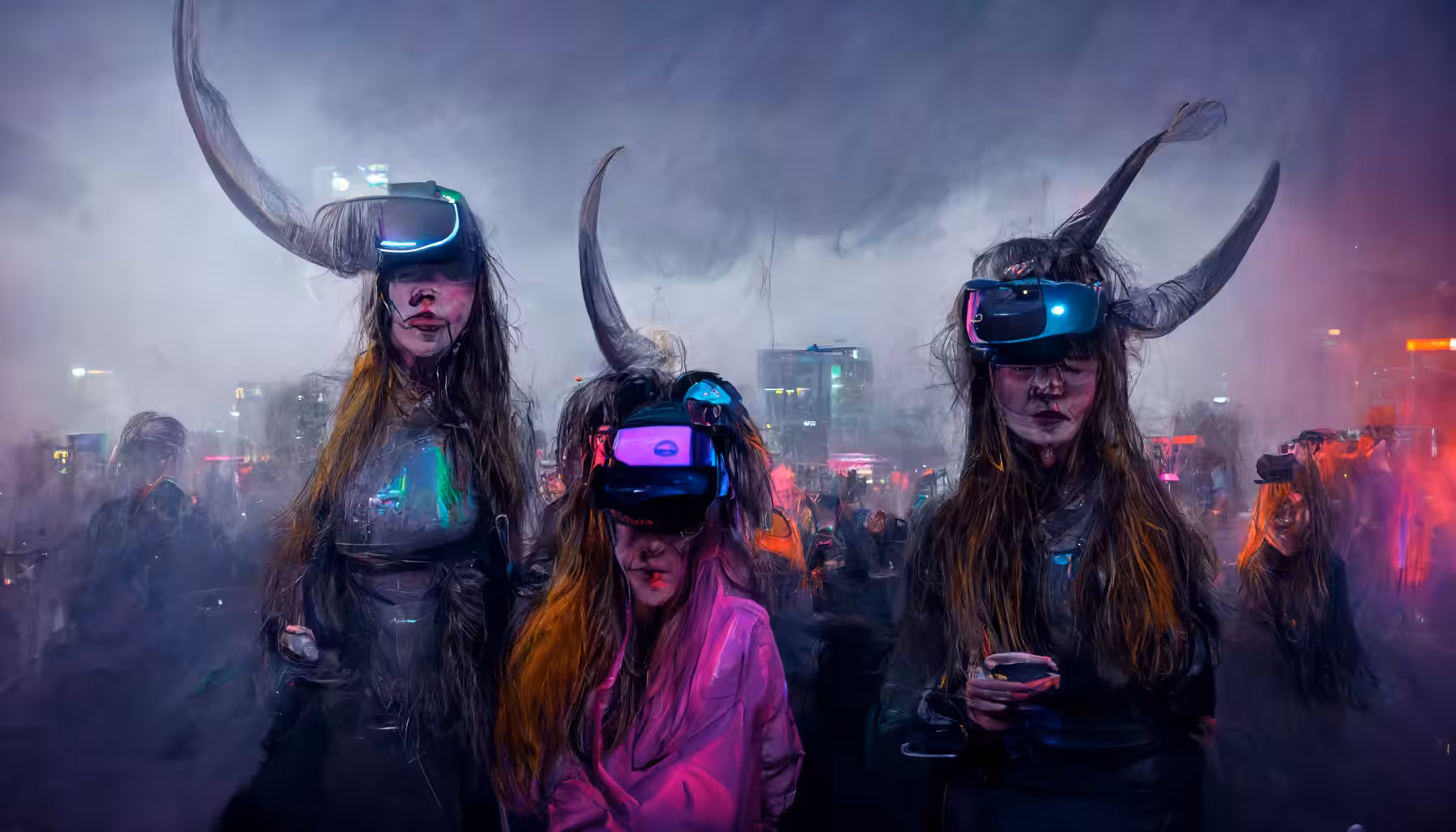 Viking Cyberpunk Rave