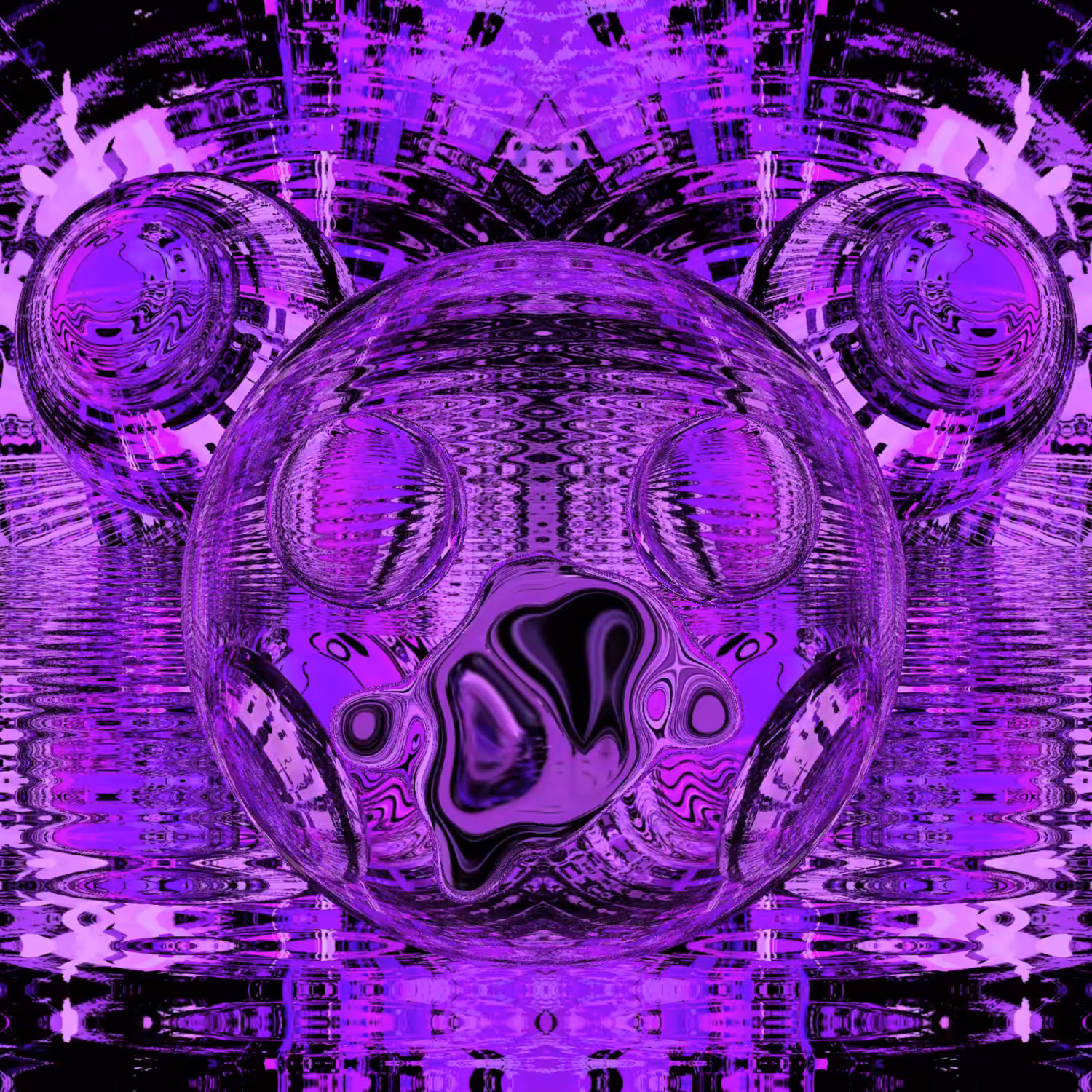 Abstract Mickey Mouse