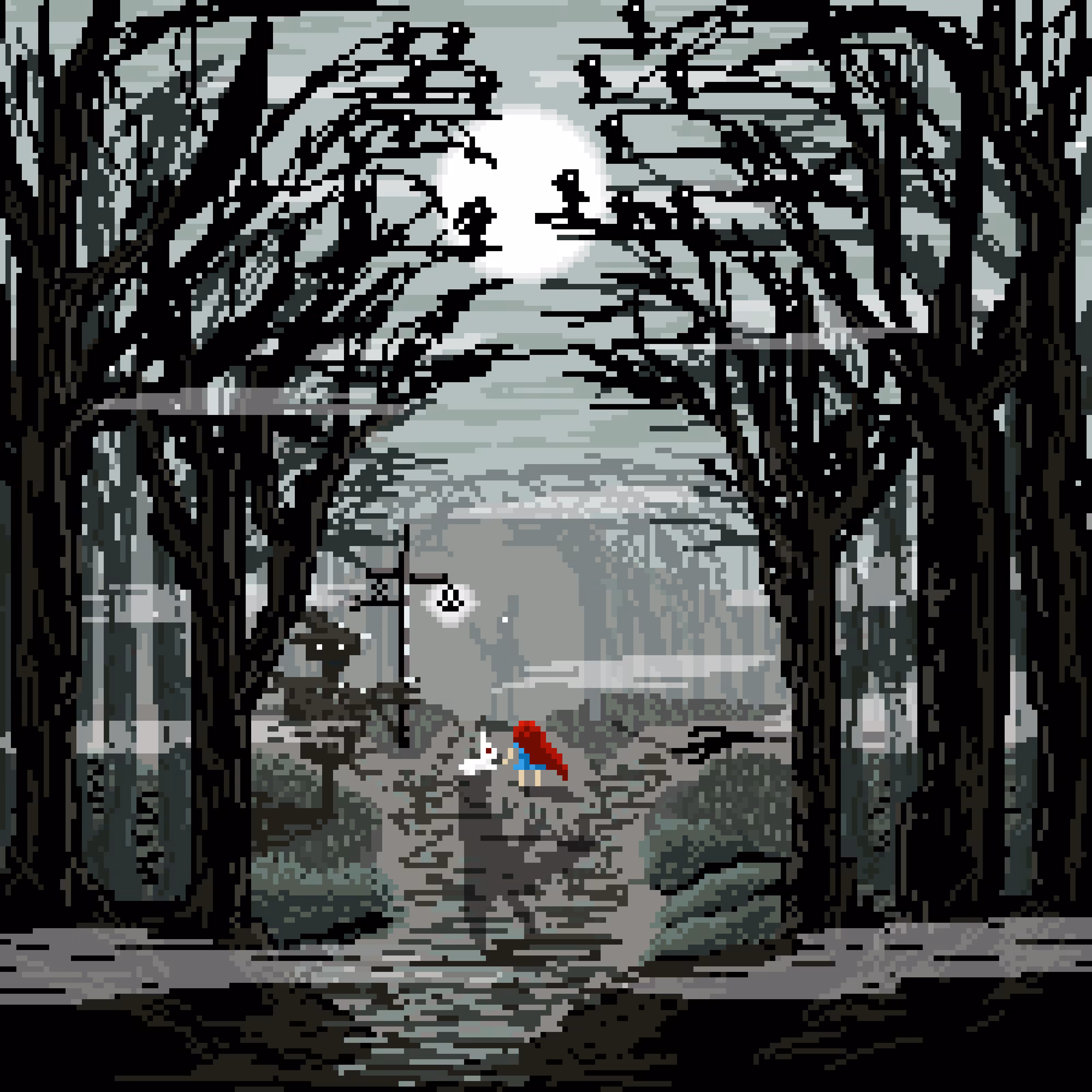 Red bun Yuki - Dark Forest