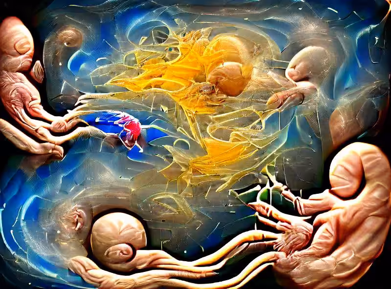 Abraham's First Works: Creation of life
