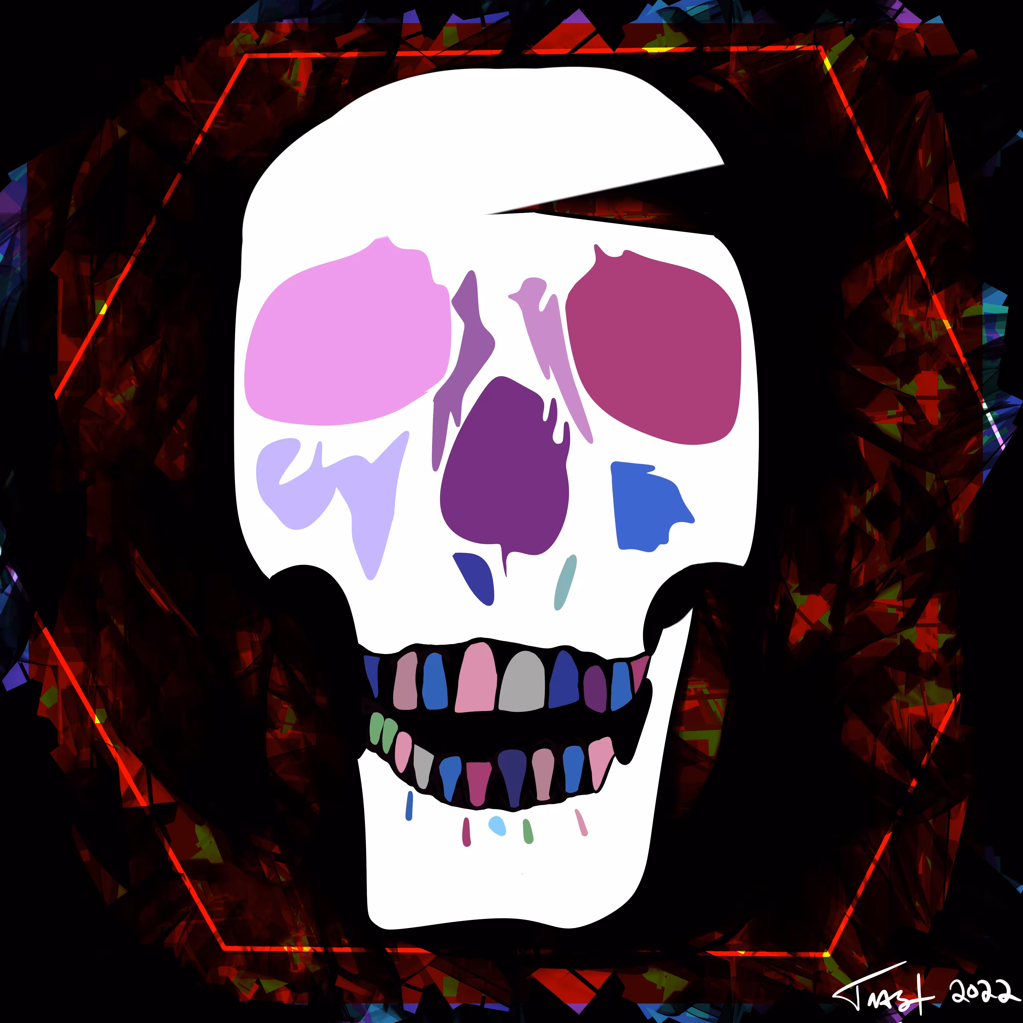 Confetti SkullL