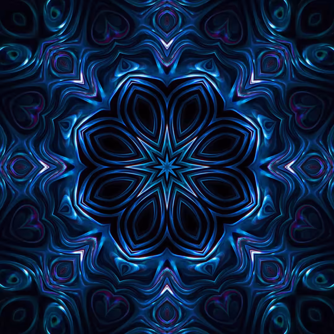 Blue Mandala