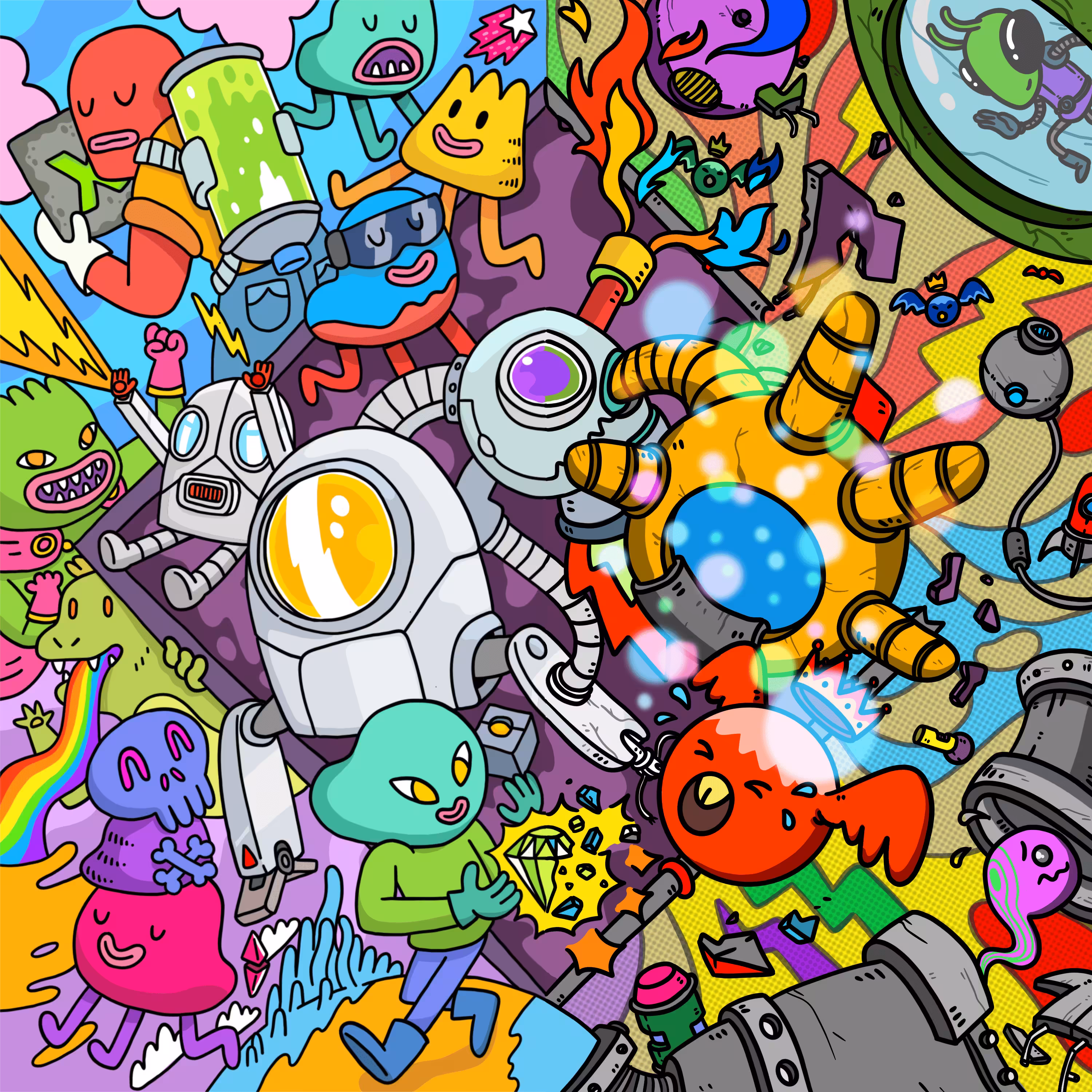 Monsters Collide #2