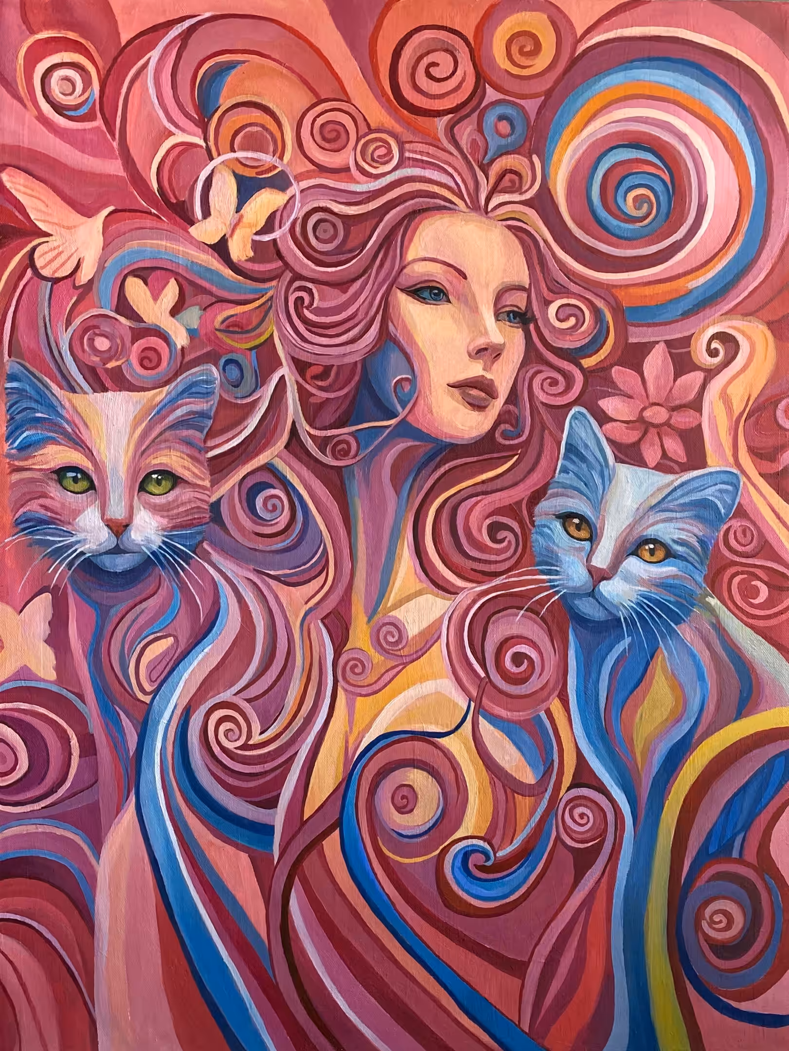 In the World of Pink Dreams