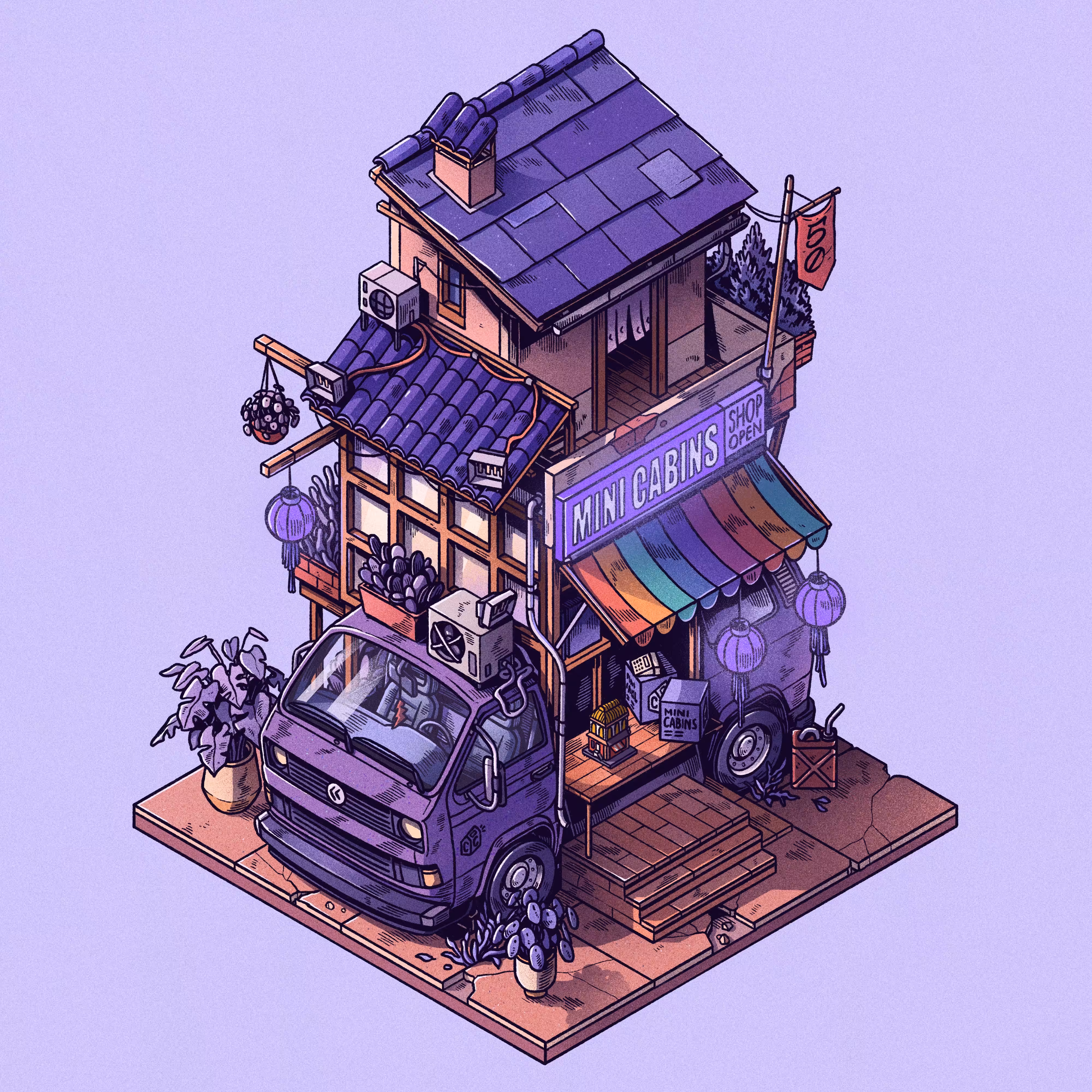 Curious Cabins #50: Caravan #789