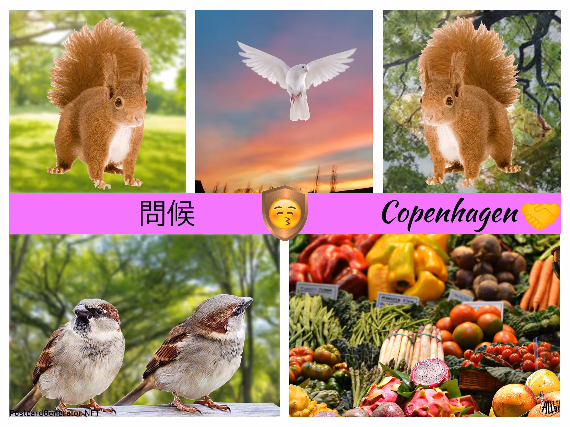 PostCardGenerator card 205