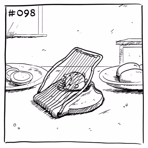 Suicidal Hamster #098 - Egg Slicer