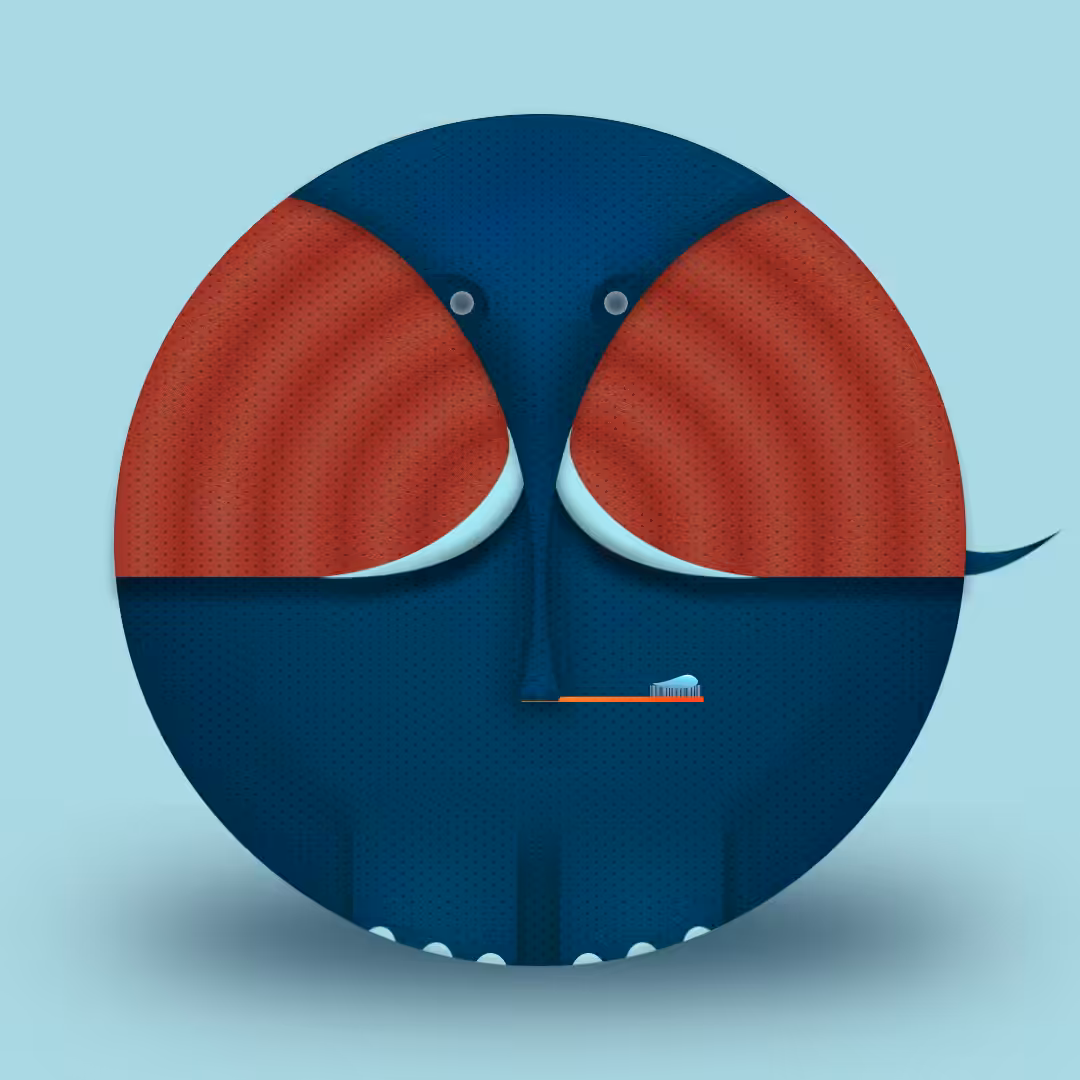 Circular Elephant's Bedtime