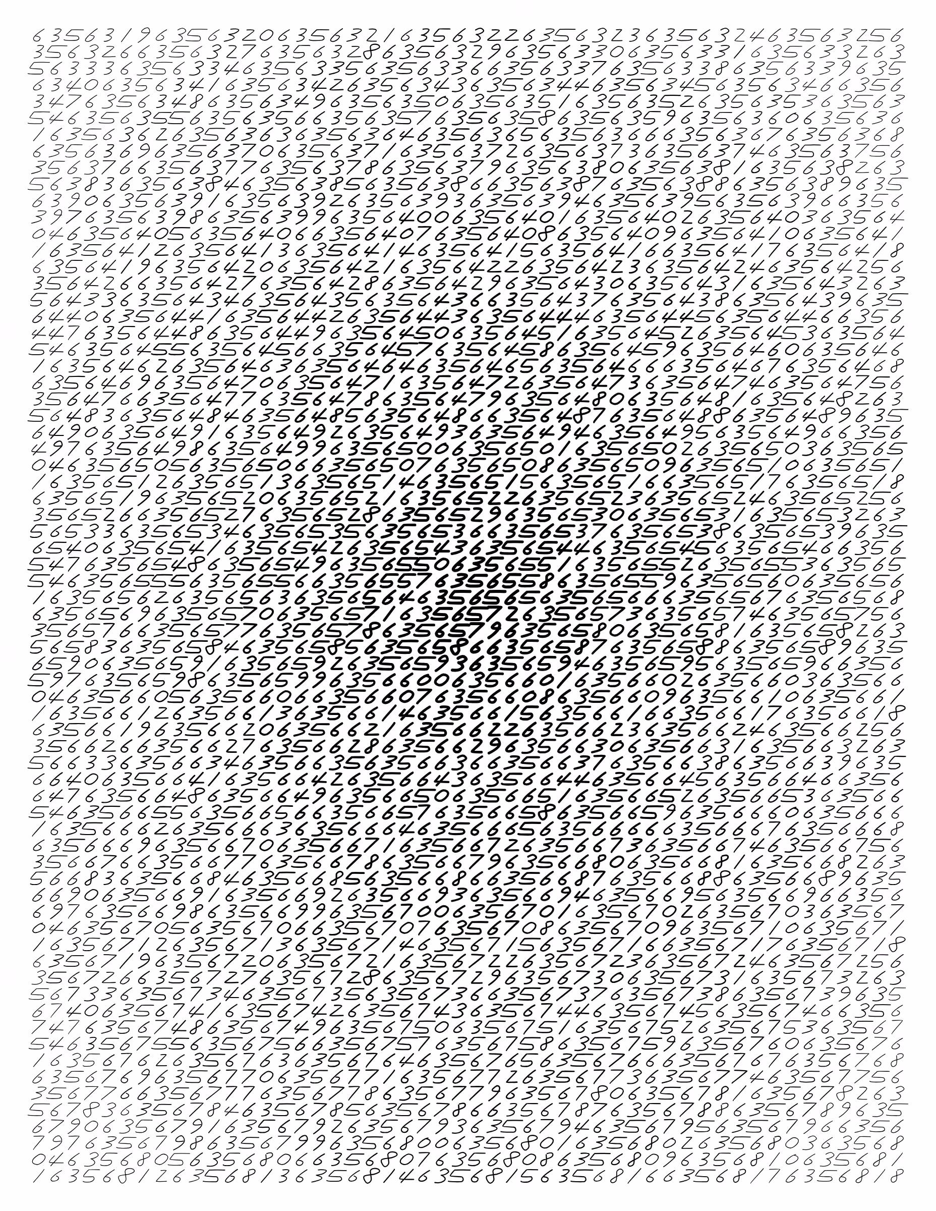 Endless (5,607,250 to Infinity) #2571