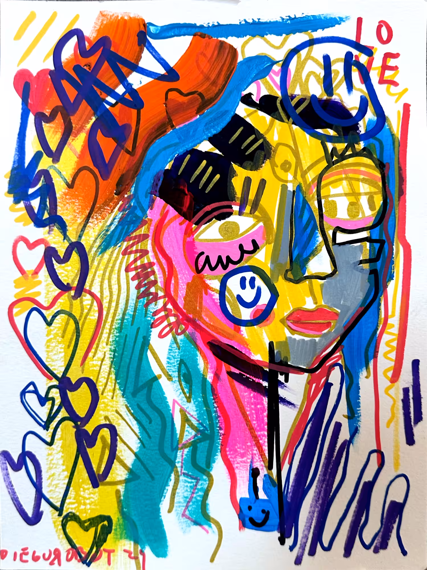 Neon sketch #9