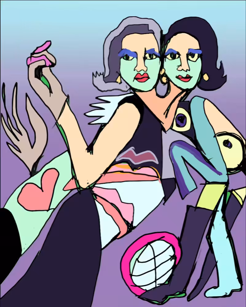 Dax Norman  animation classics: 2 of Pentacles