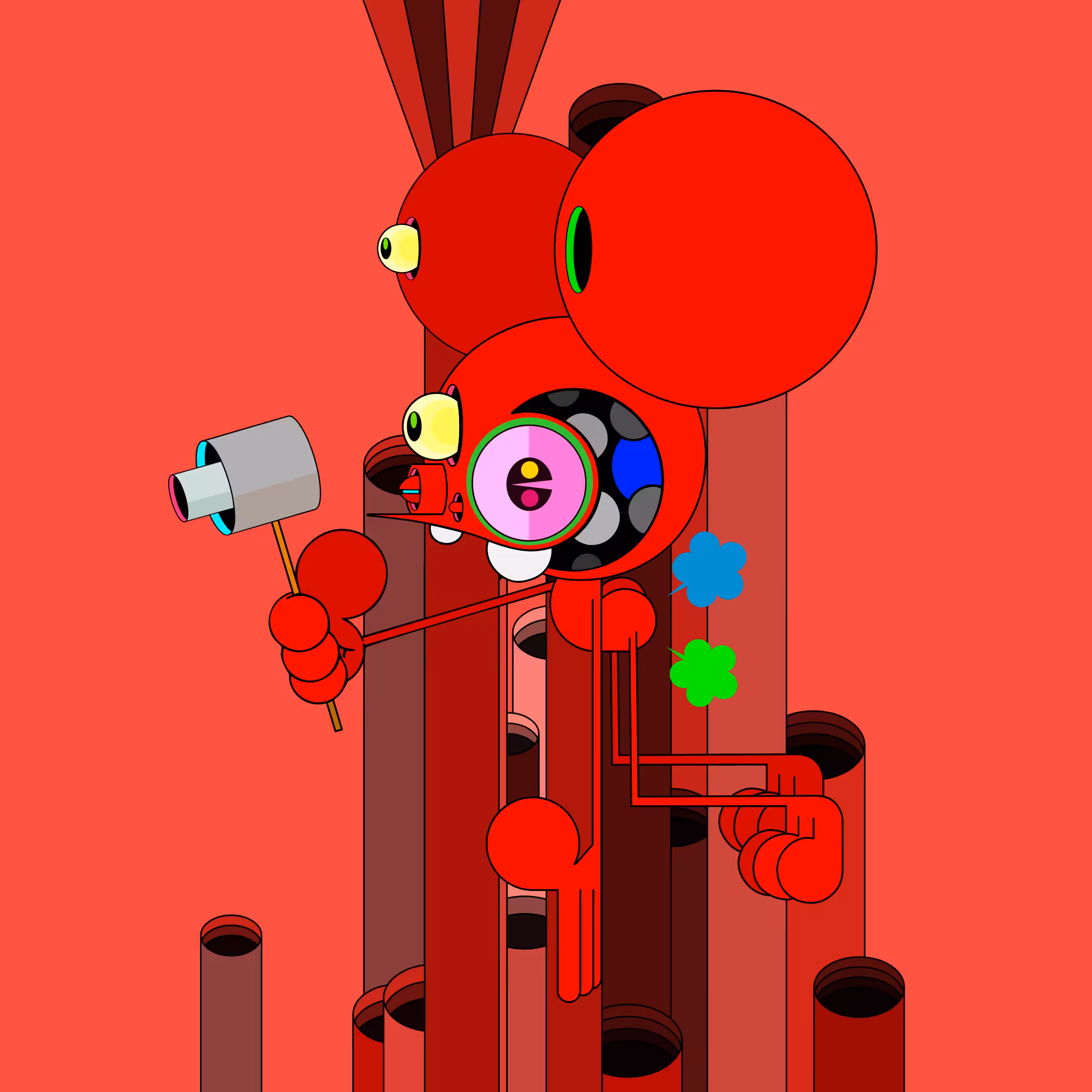 Neogen Space Monkeys #2496