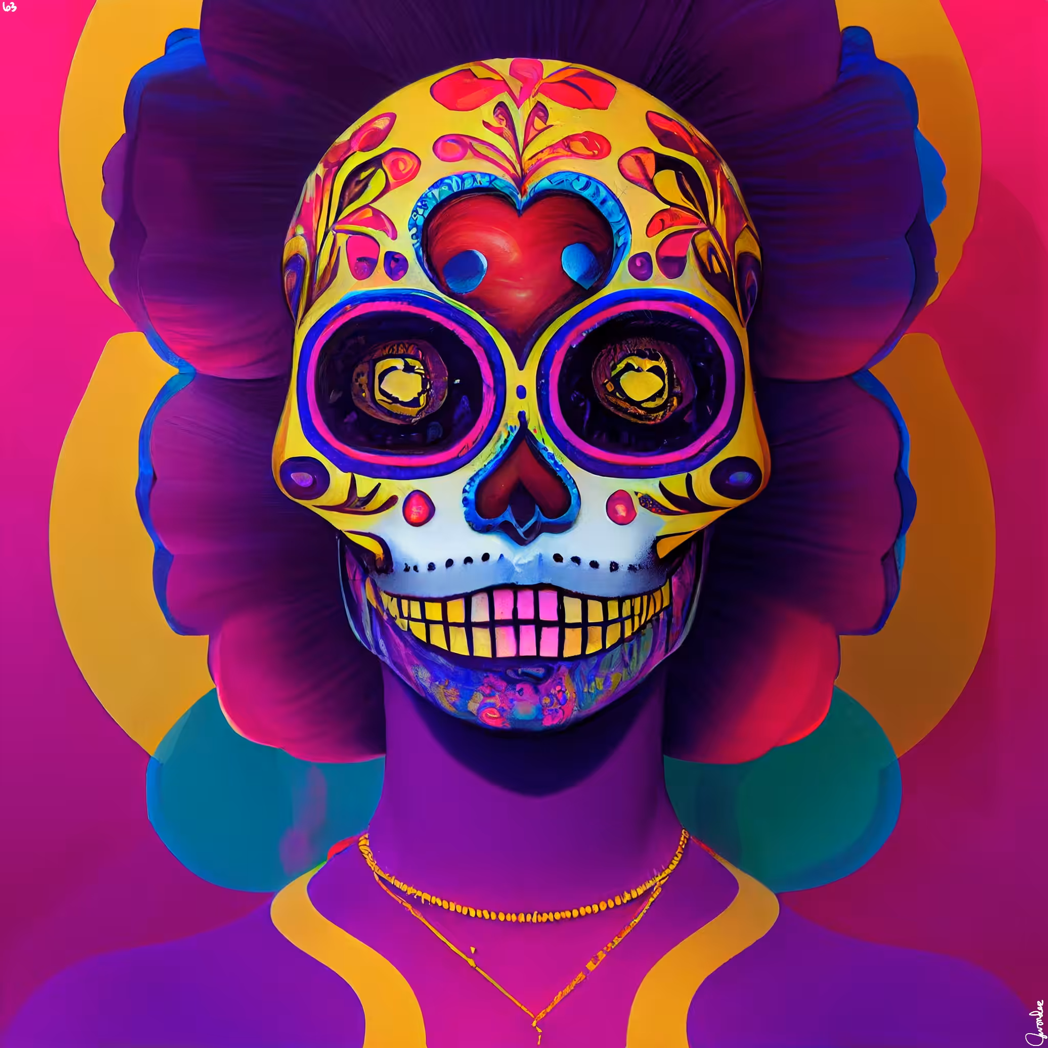 sugar skull #63