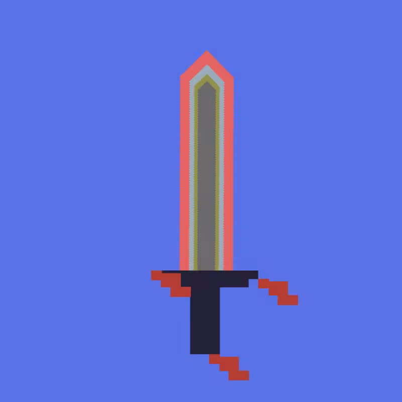 Generative Pixel Swords #3