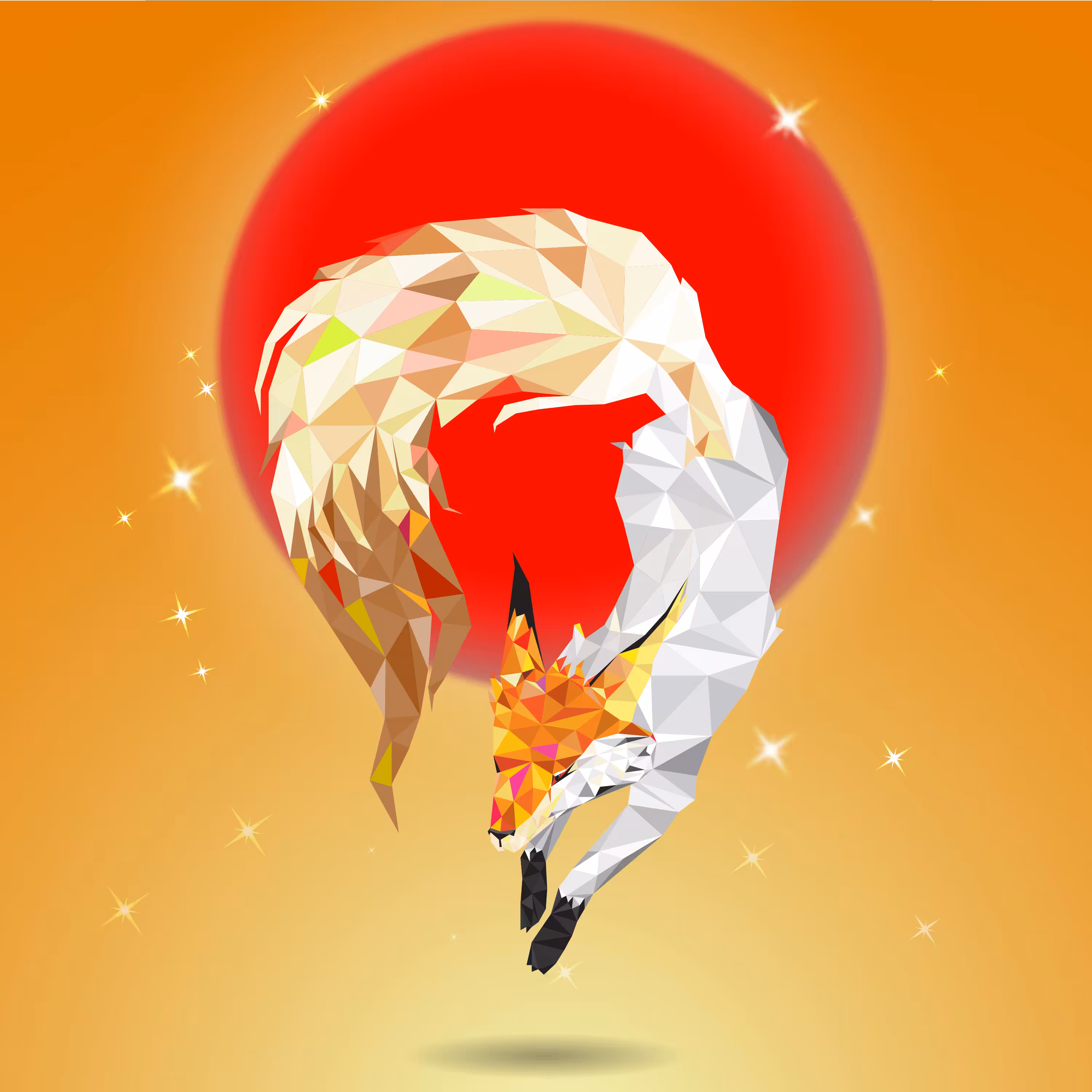 Tail#04-The golden tail creates wealth.