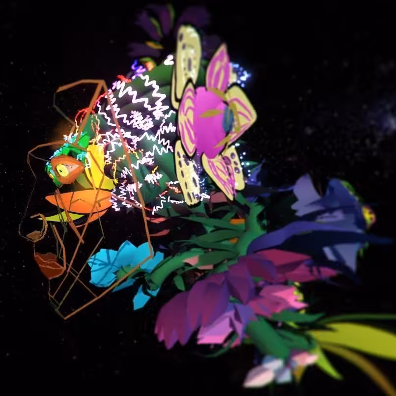 Arbero cheio de Flores