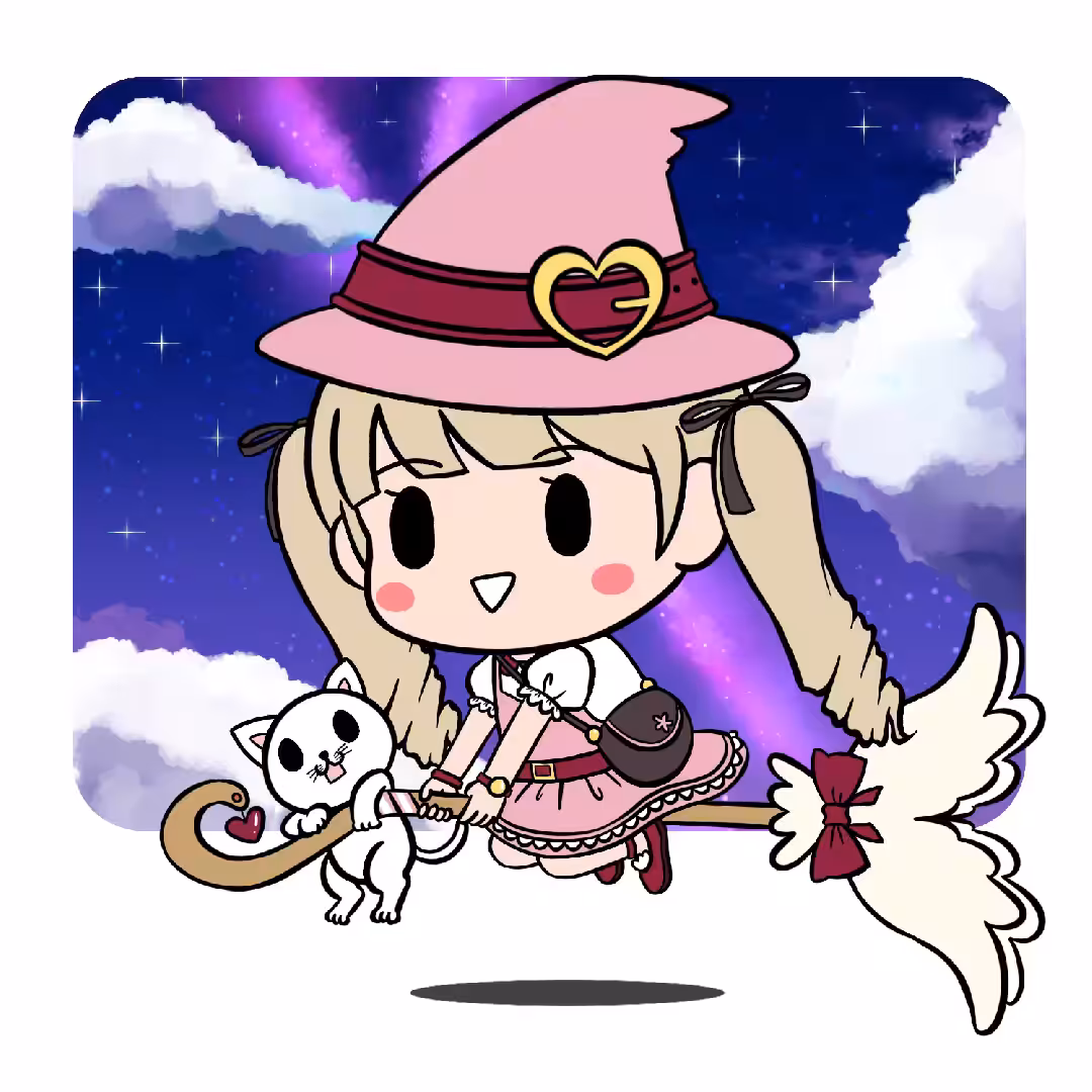 Go BaBy Go !! #224 [Magical  Witch - and The Broom]