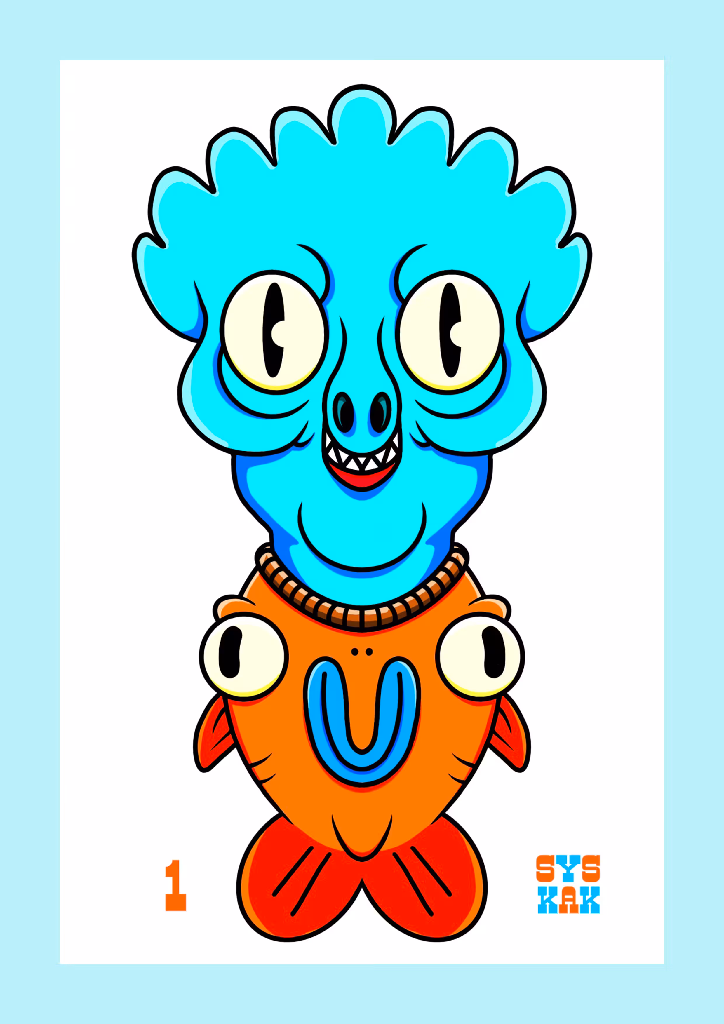 SYSKAK FANTASTIC STICKER #1