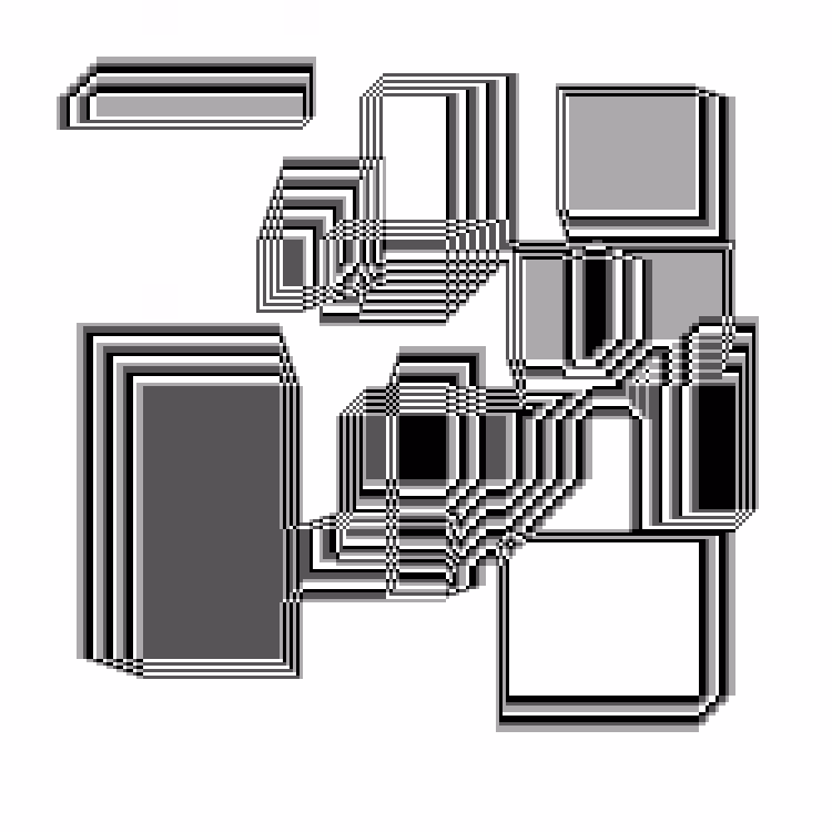 Superimposed Rectangles #7