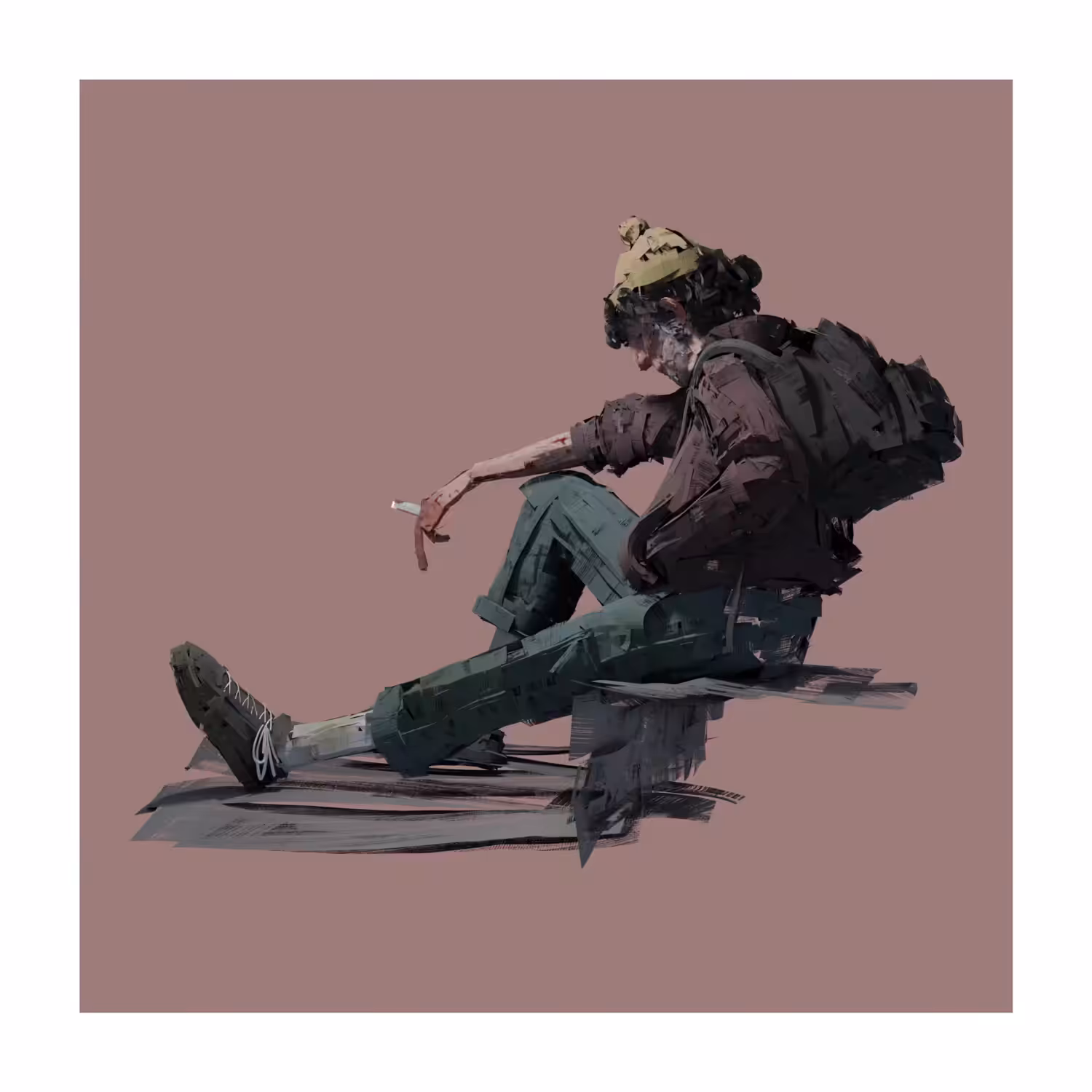 Guy with a cigarette 