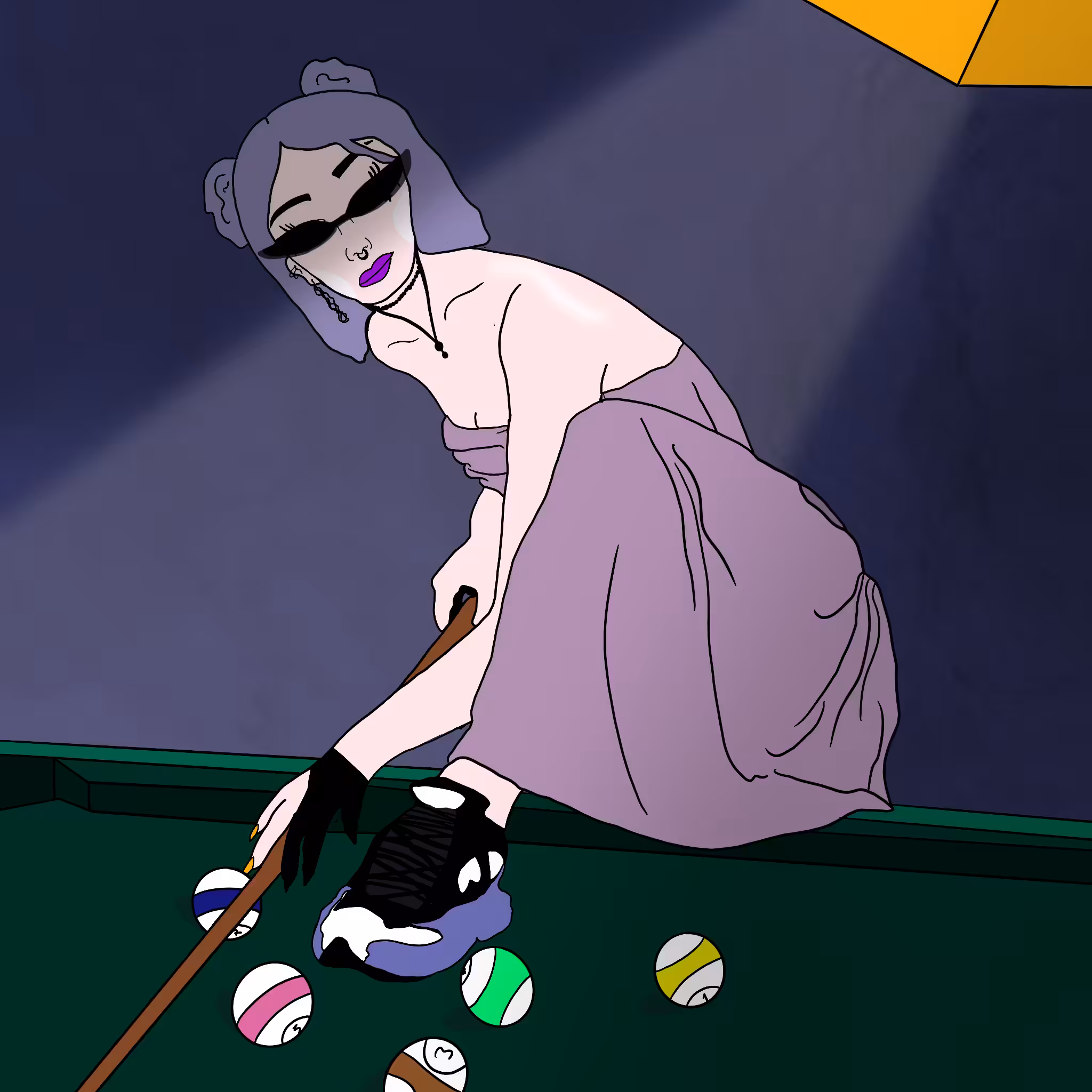 Accidentally Black Ball in The Hole