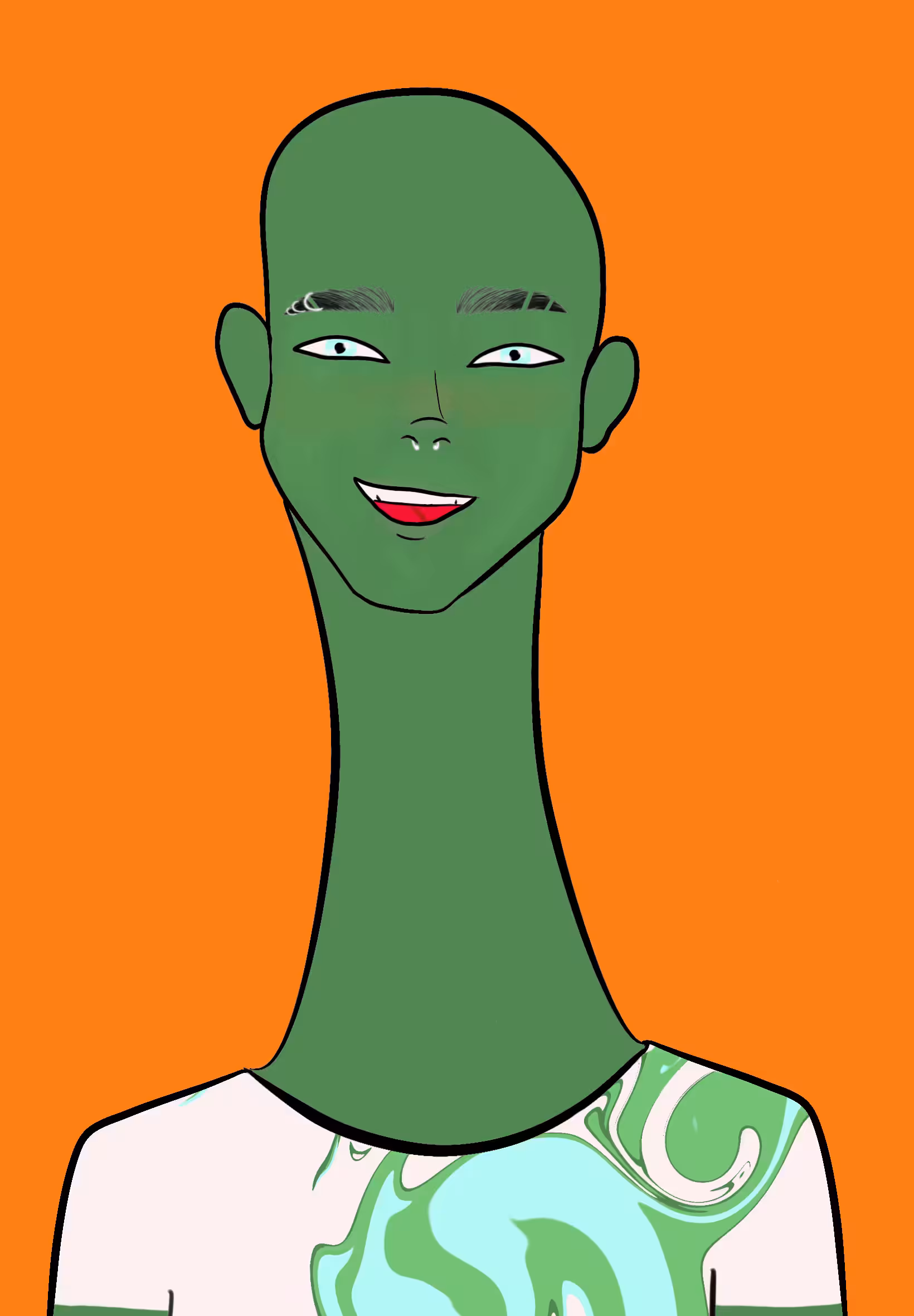 Long Neckie Fellas #1353