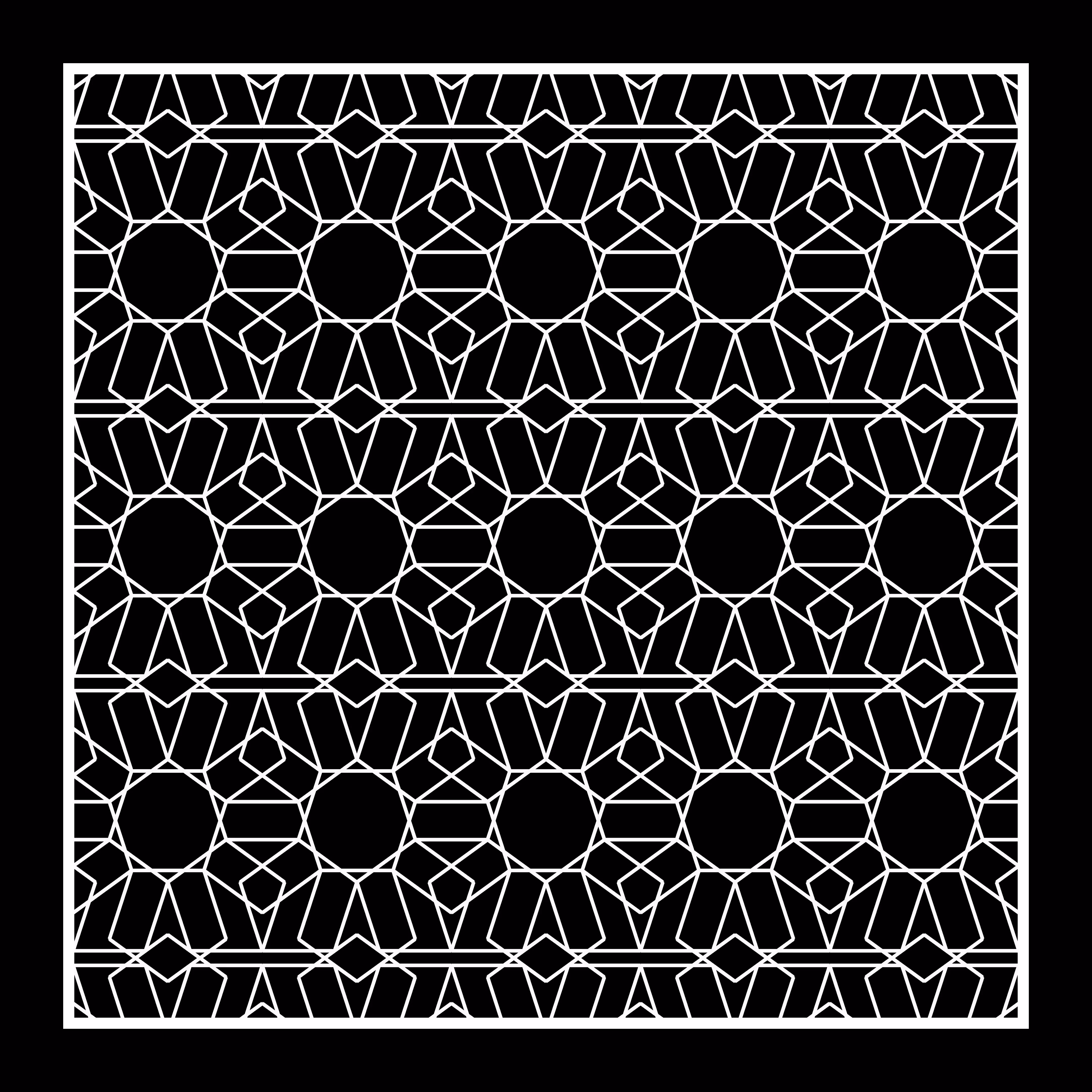 Decago-Pentagon Patterns | Frame 335